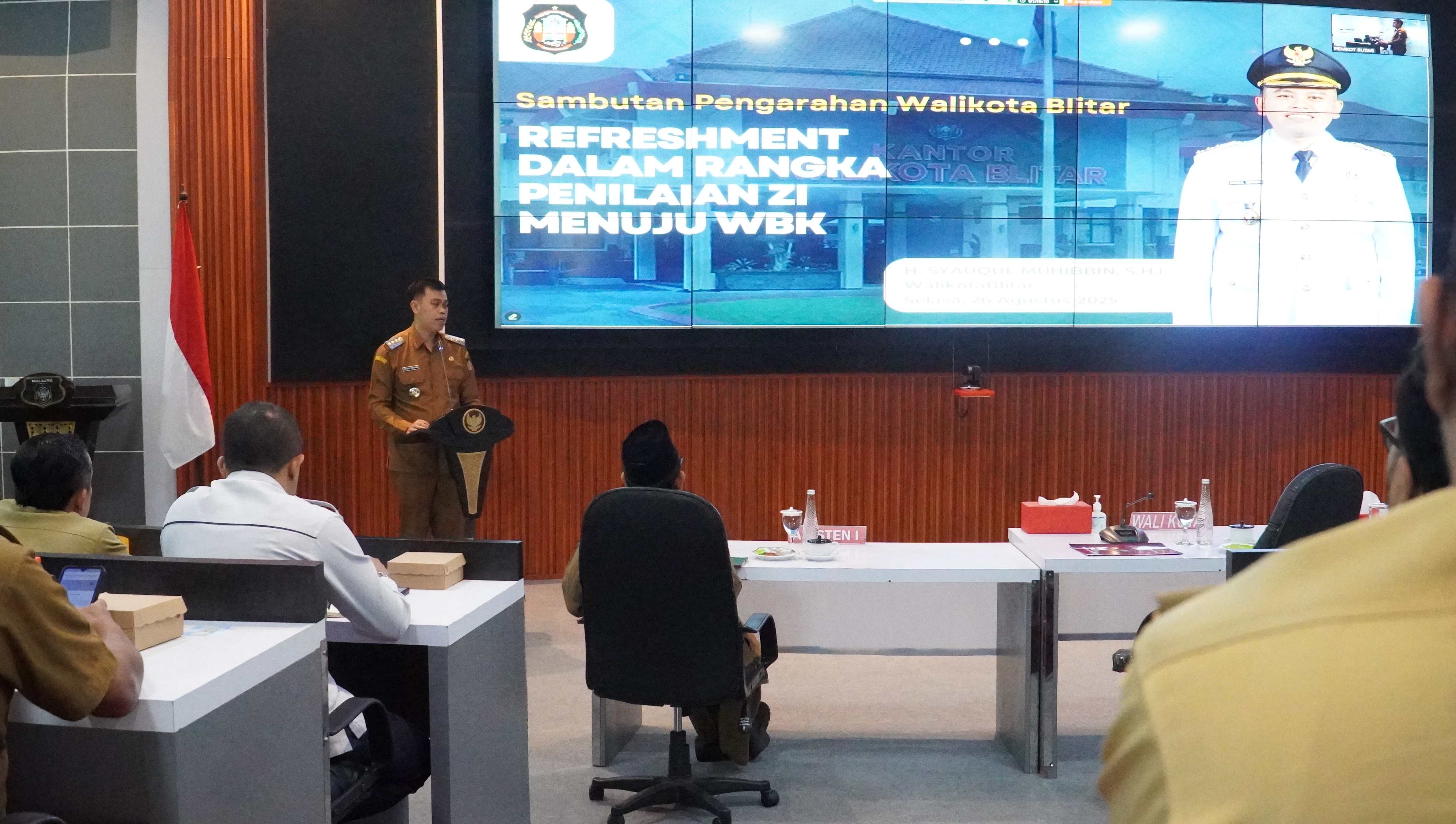 26 Agustus 2025-Refreshment Penilaian Zona Integritas menuju WBK WBBM