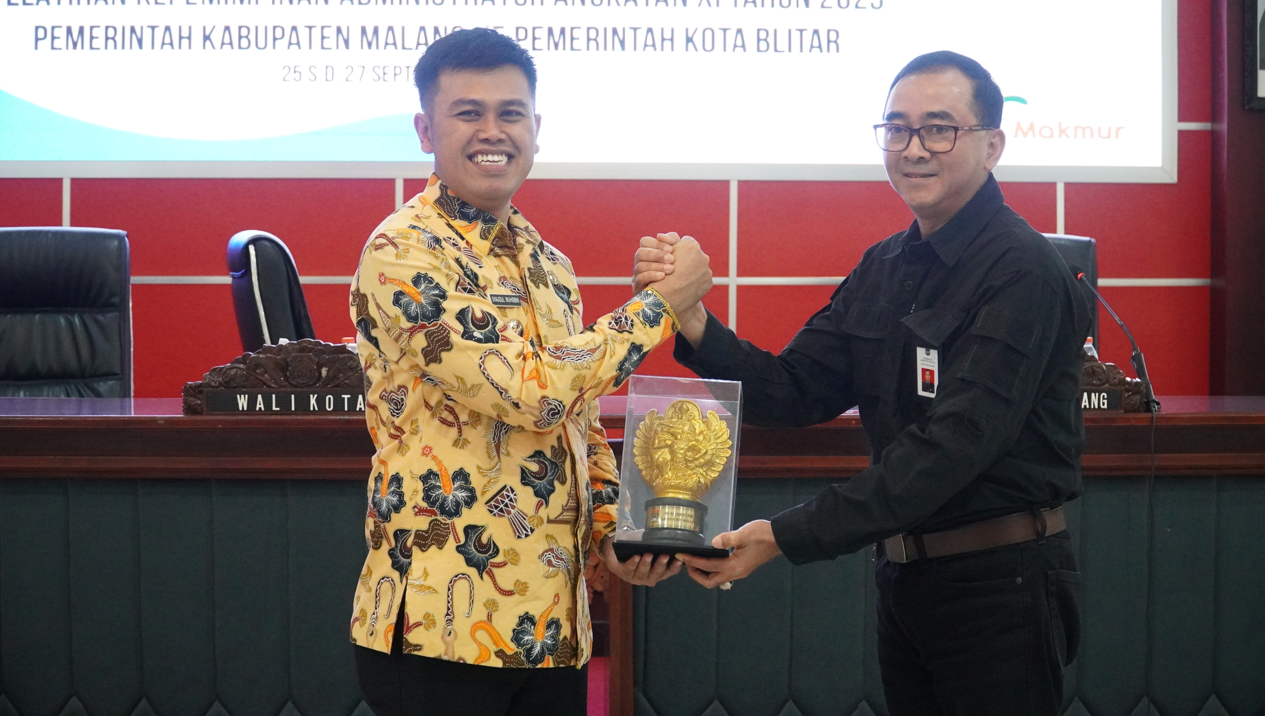 26 September 2025 - Penerimaan Studi Lapangan Pelatihan Kepemimpinan Administrasi (PKA) Dari Kab.MALANG