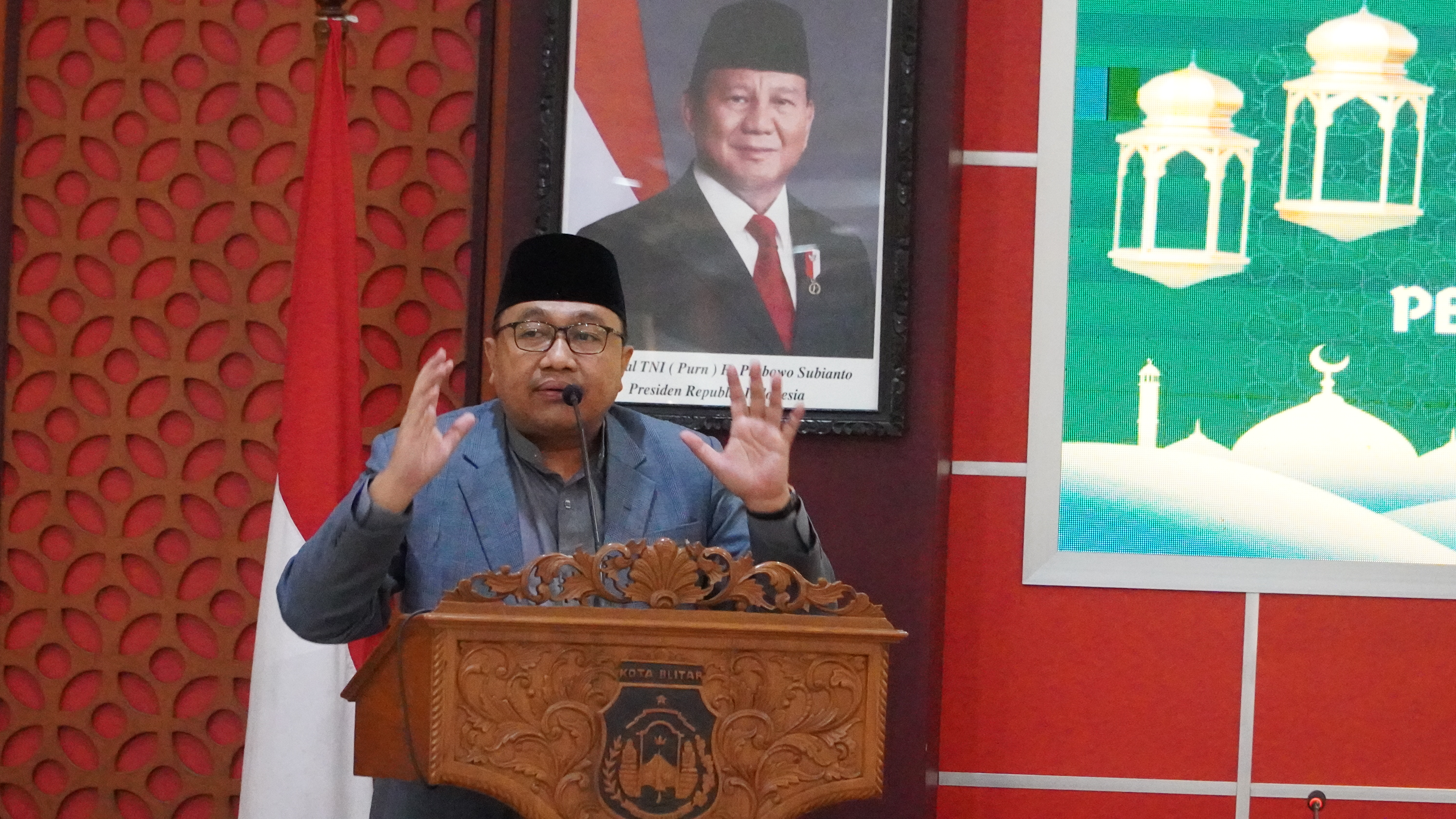 22 April 2025 - Halal Bihalal dan Silaturahmi Pengurus Lintas Ormas Islam Bersama Wali kota Blitar