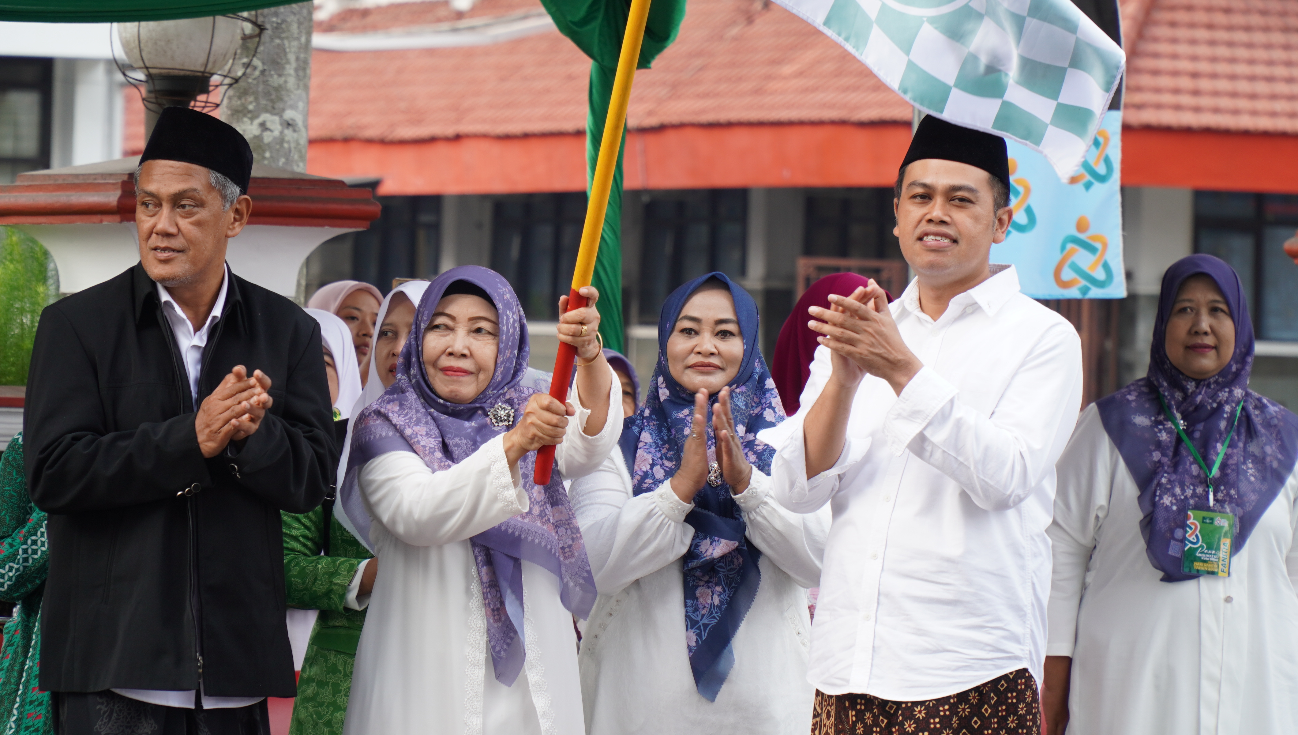 Pemberangkatan Pawai Muslimat NU