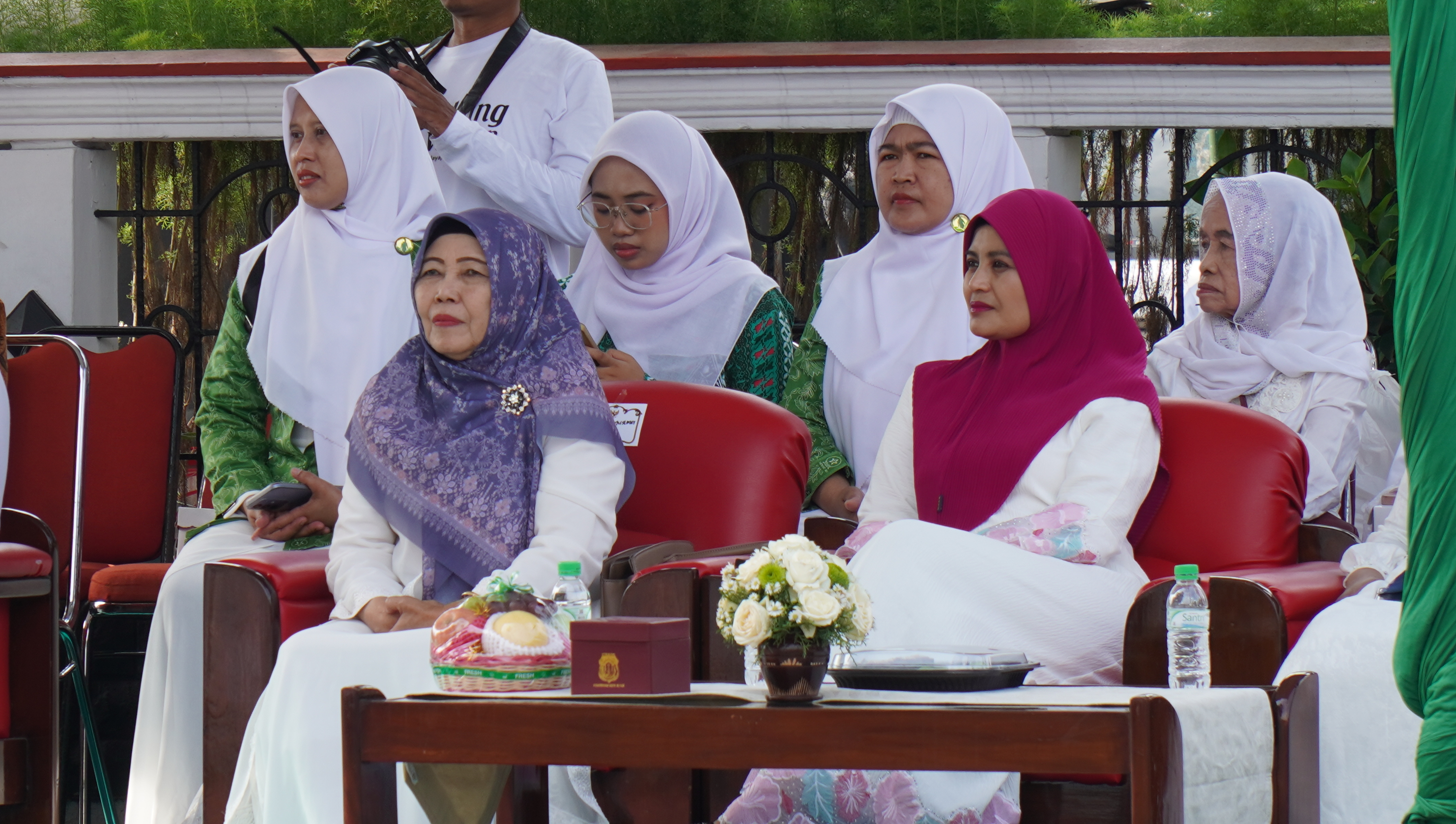 Pemberangkatan Pawai Muslimat NU