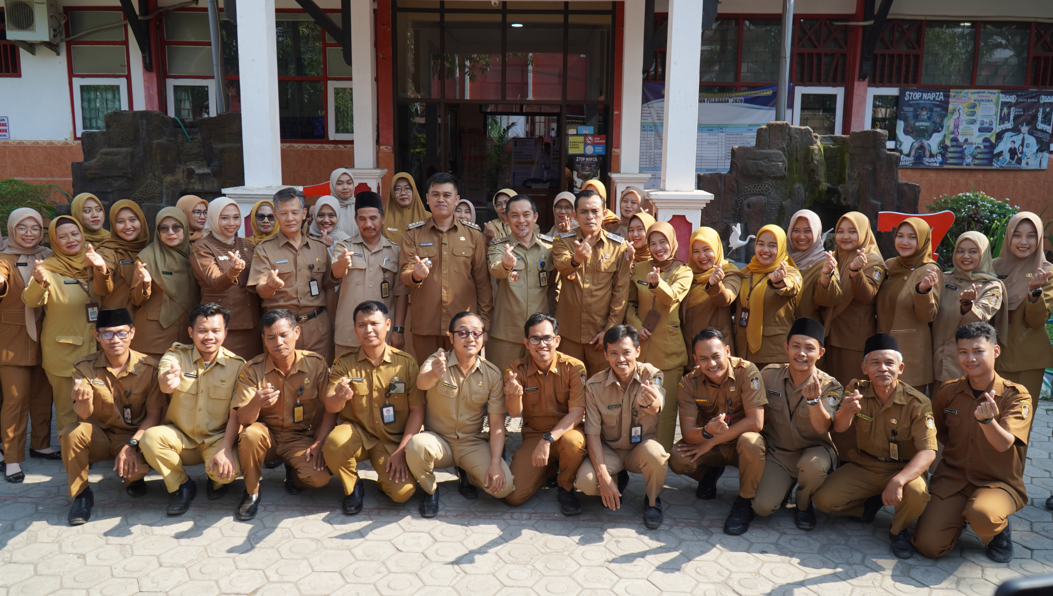 UPACARA HARI SENIN di SMPN 7 KoTA Blitar