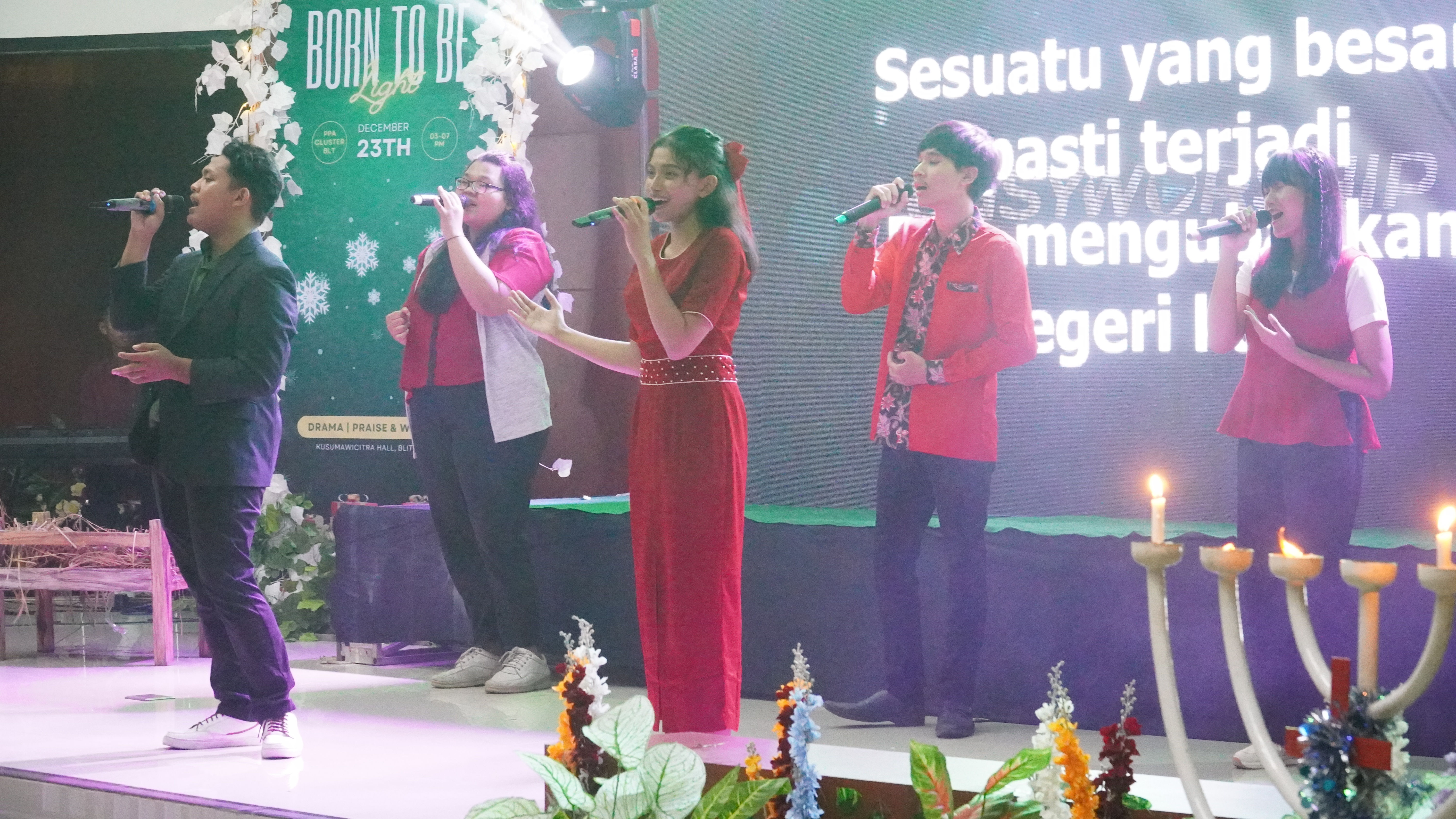 23 Desember 2024 - Perayaan NATAL Pemuda Gereja Baptis Indonesia bersama PPA Cluster Blitar