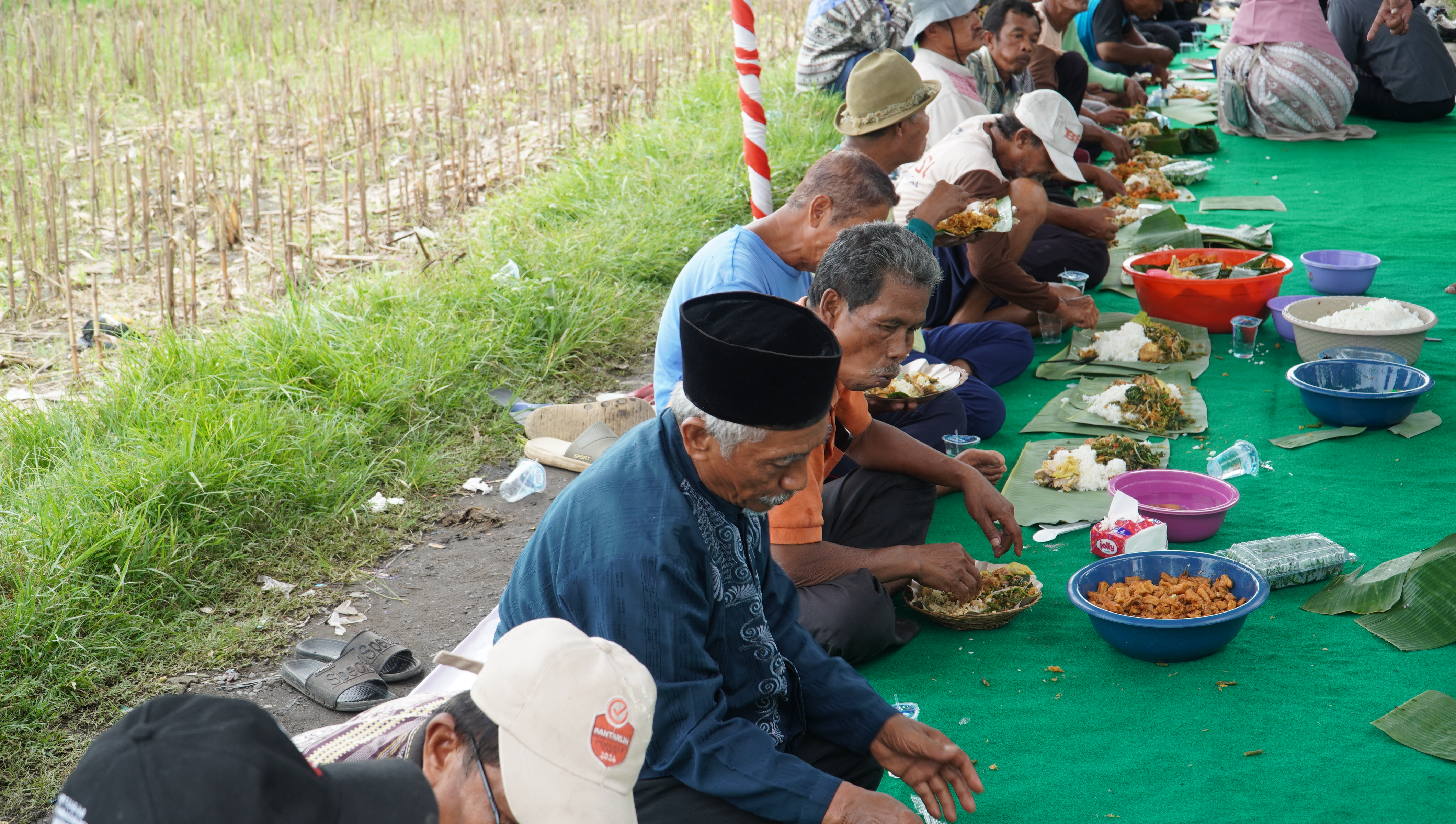22 November 2025- Kenduri Bersih Bumi dalam rangka Persiapan Lahan Pembangunan Sekolah Rakyat di Kota Blitar  (lahan di barat Auits Center)