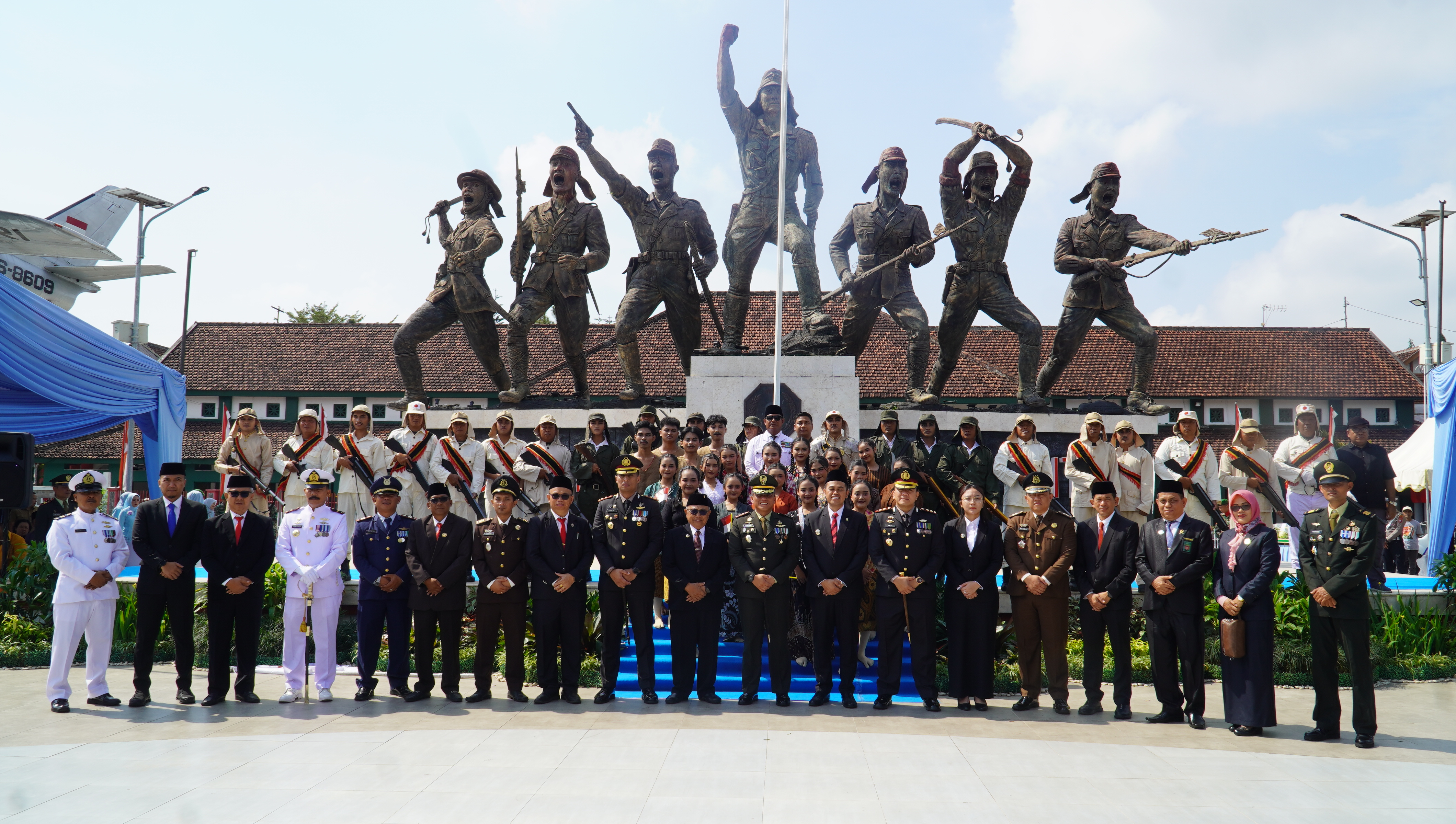 5 Oktober 2025- Upacara Peringatan HUT K-80 TNI Tahun 2025 di Monumen PETA