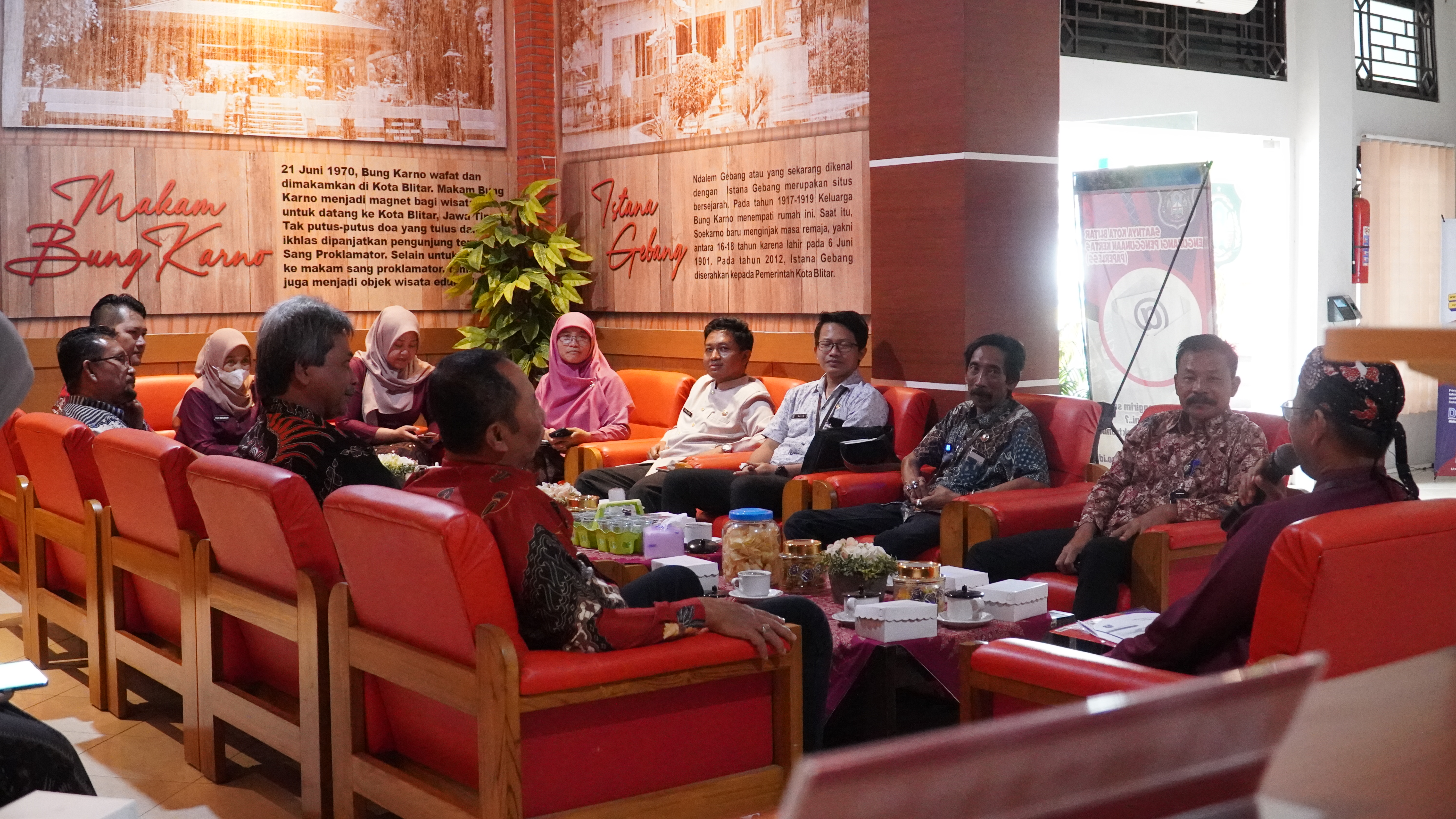 Kunjungan BKPSDM Prov JATIM