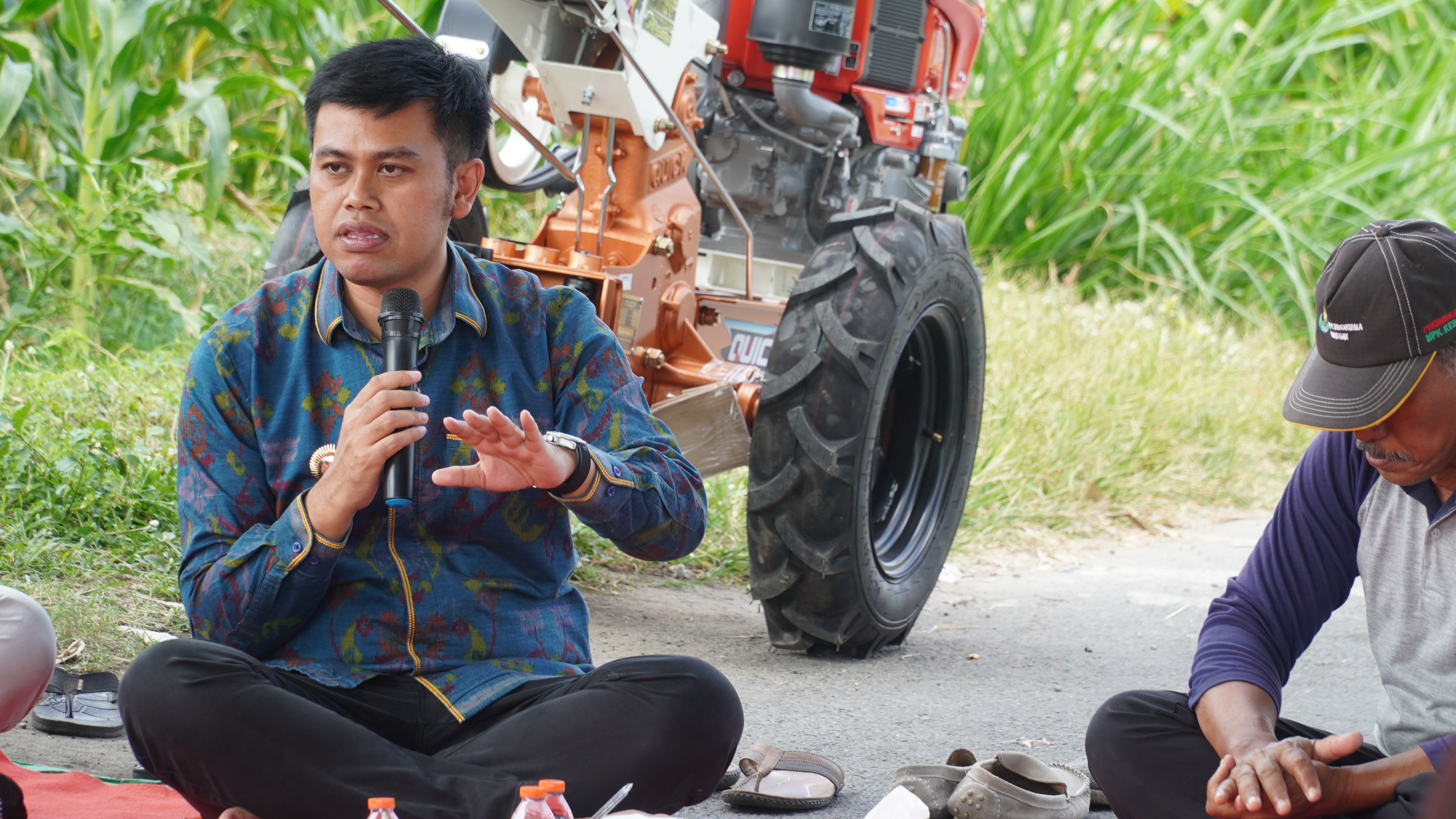 26 Juli-2025 Rembug Bolo Tani Bersama Mas Wali di Gubug Tani Poktan di Kelurahan Ngadirejo