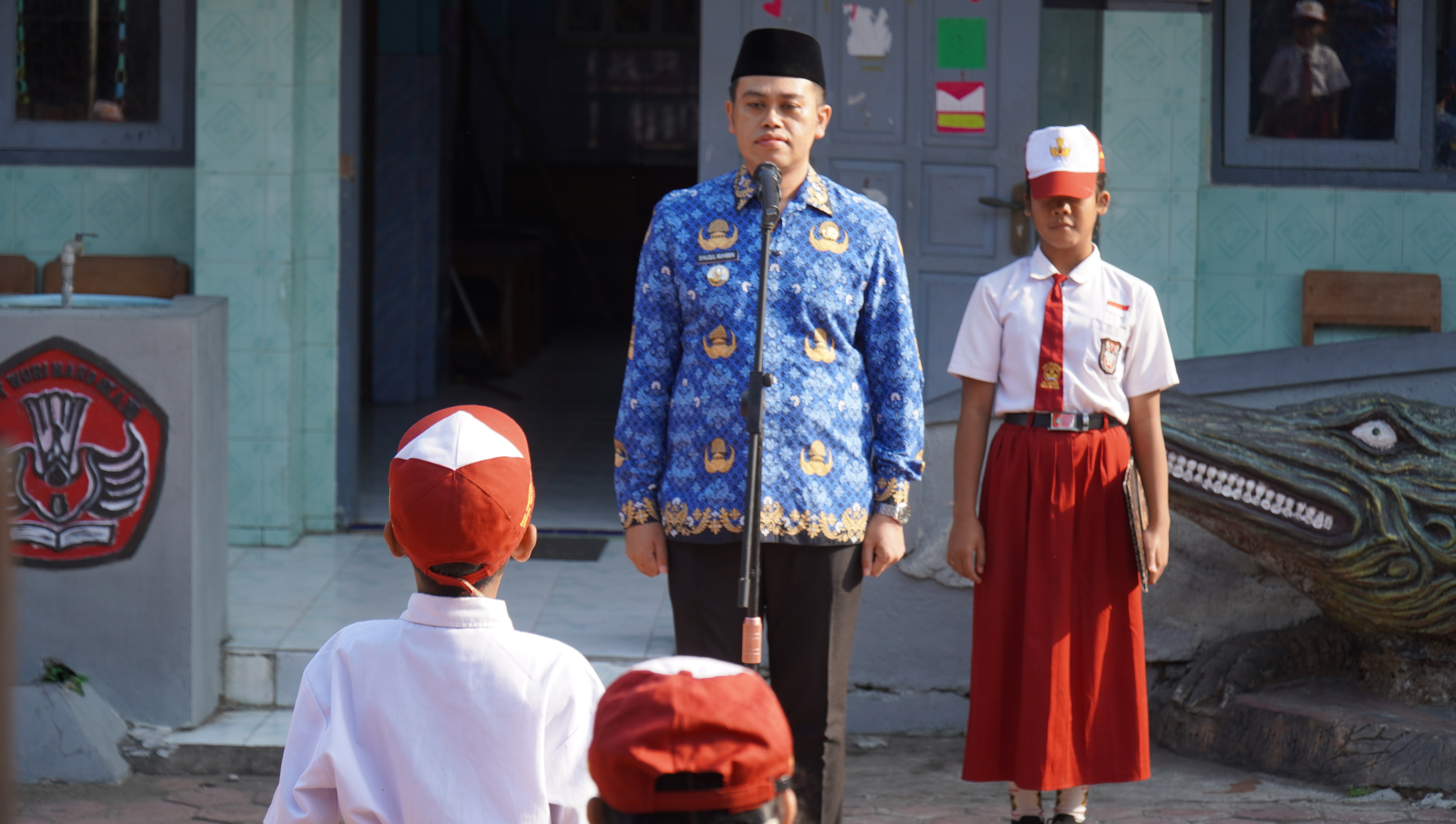 19 Oktober 2026 -  Upacara Hari Senin di SDN SUKOREJO 2 (Jl.Krantil )