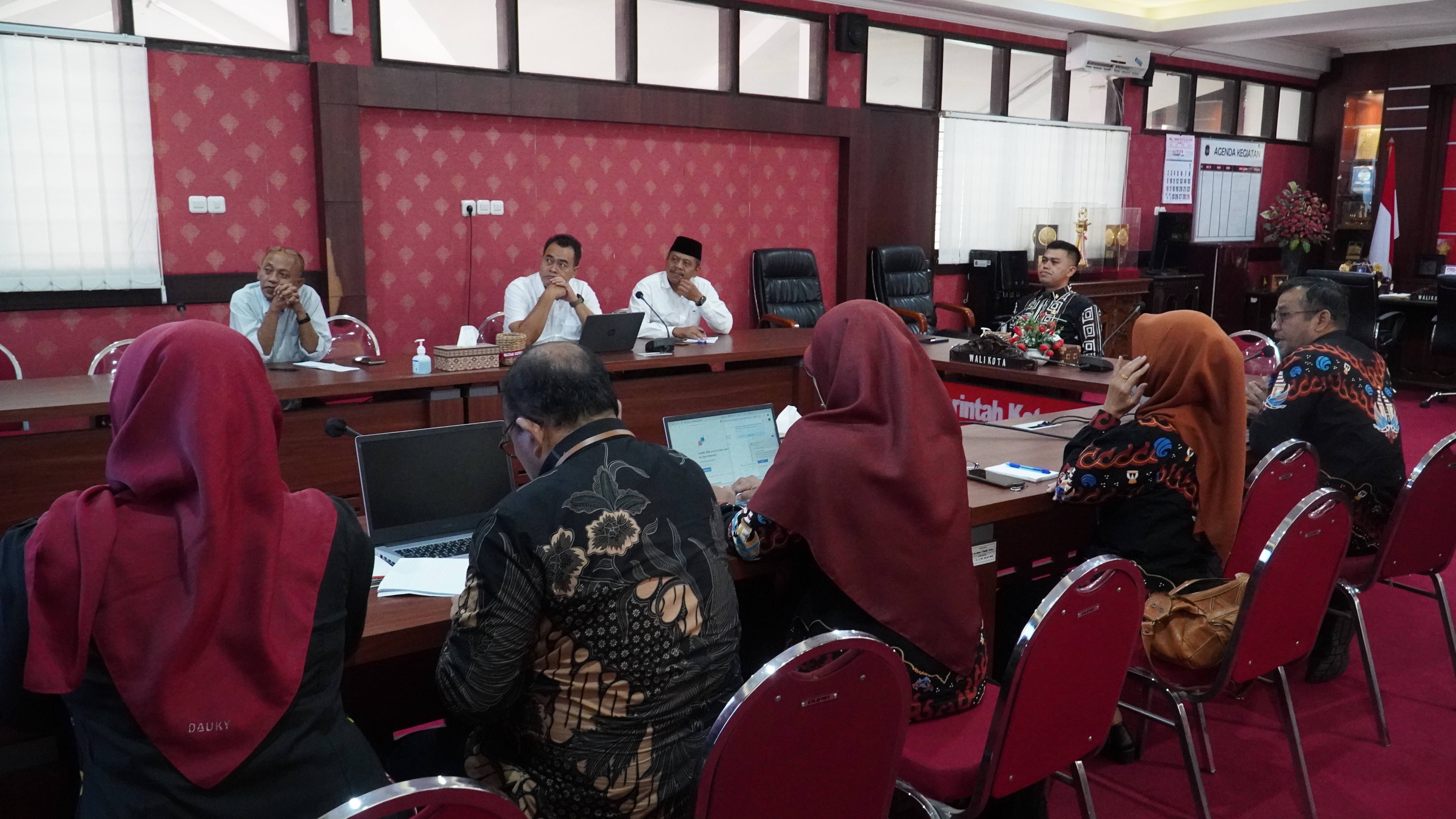 7 Maret 2025 - Presentasi Program &amp;amp; Kegiatan DISKOMINFOTIK di ruang kerja Walikota Blitar