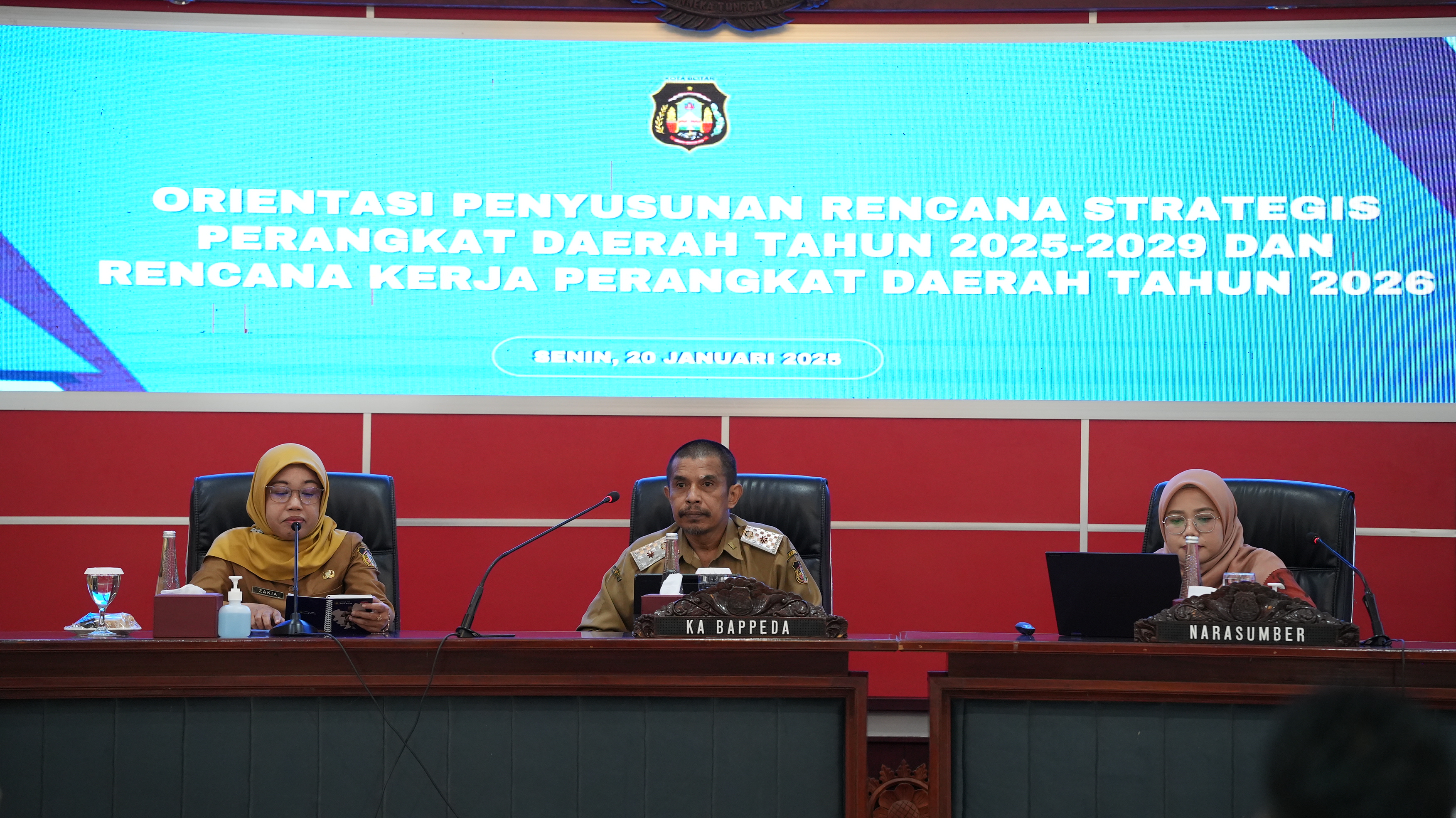 20 Januari 2025 - ORIENTASI  PENYUSUNAN RENSTRA PD TAHUN 2025-2029