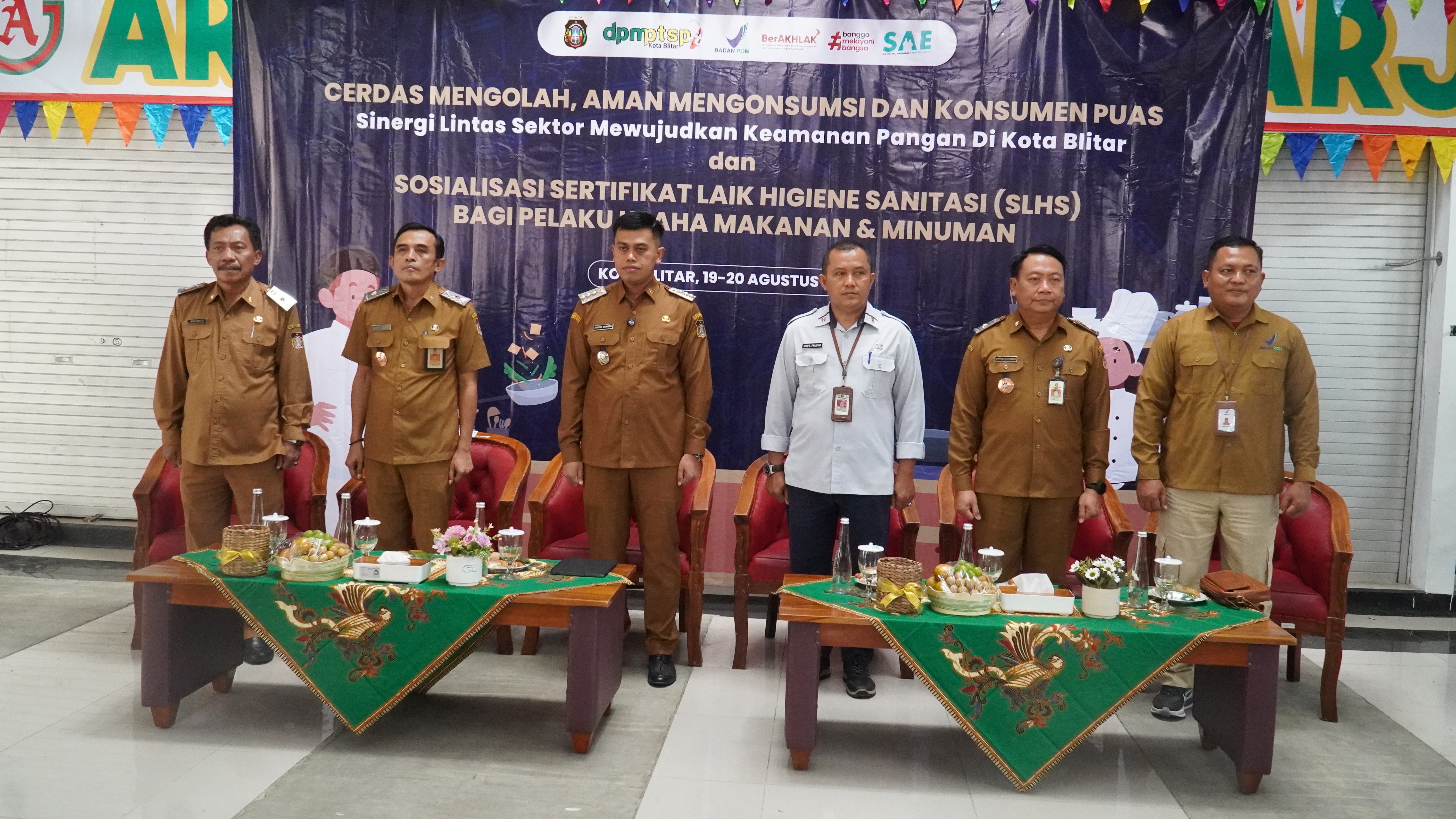 19 Agustus 2025-Sosialisasi Kepada Pelaku Usaha di lantai 2 Pasar Legi