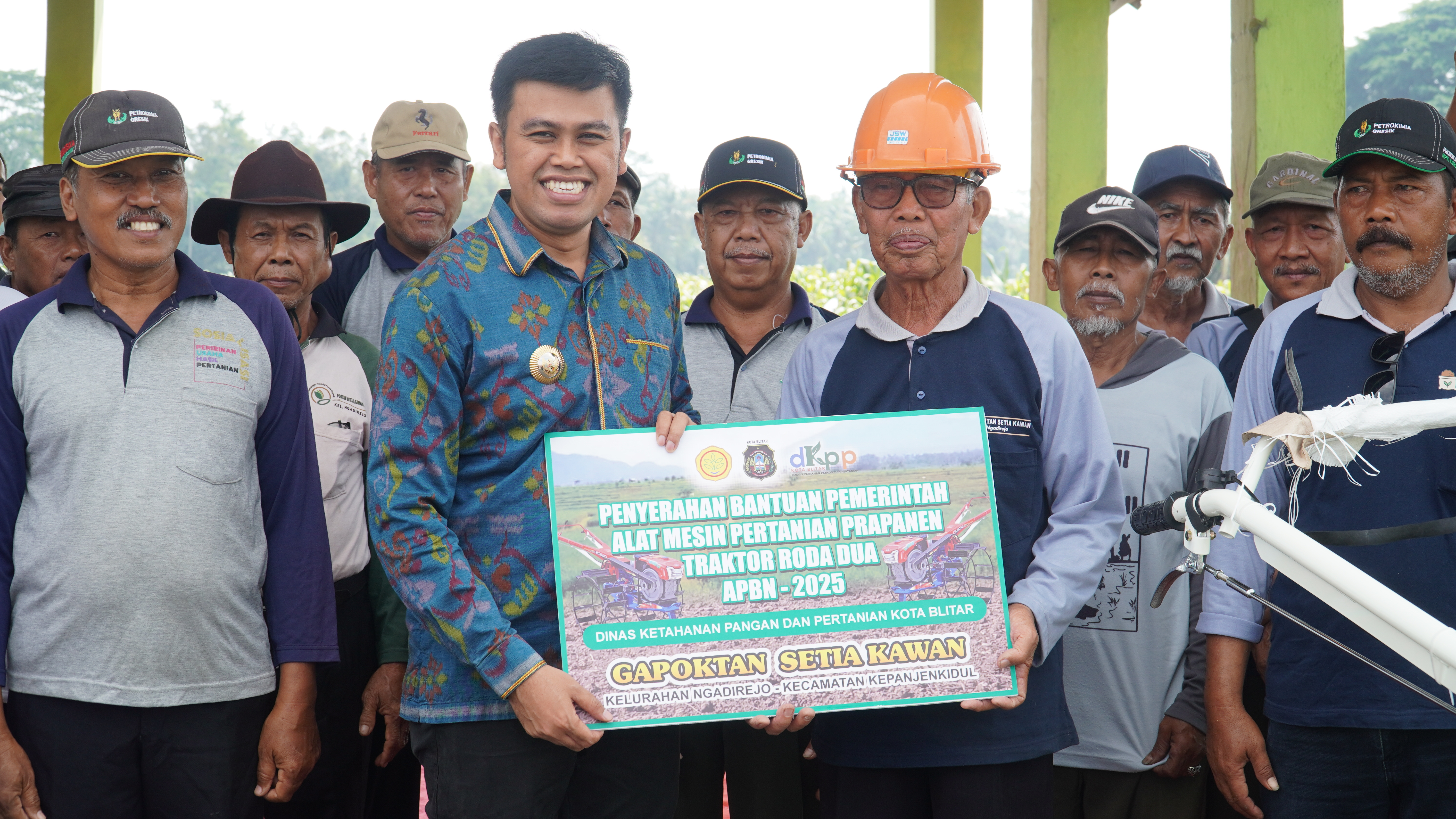 26 Juli-2025 Rembug Bolo Tani Bersama Mas Wali di Gubug Tani Poktan di Kelurahan Ngadirejo