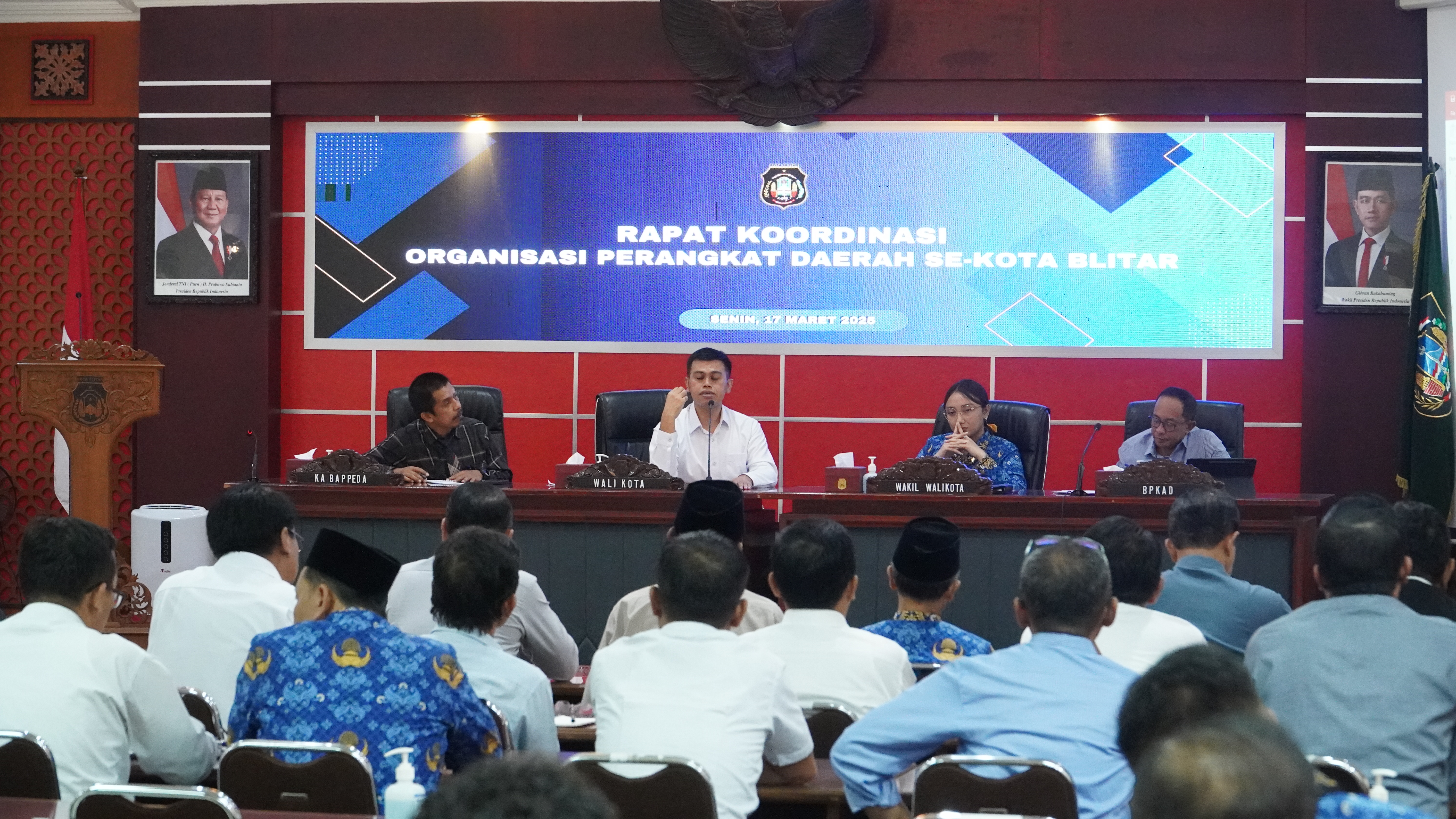 17 Maret 2025 - Rapat bersama OPD di ruang Sasana Praja