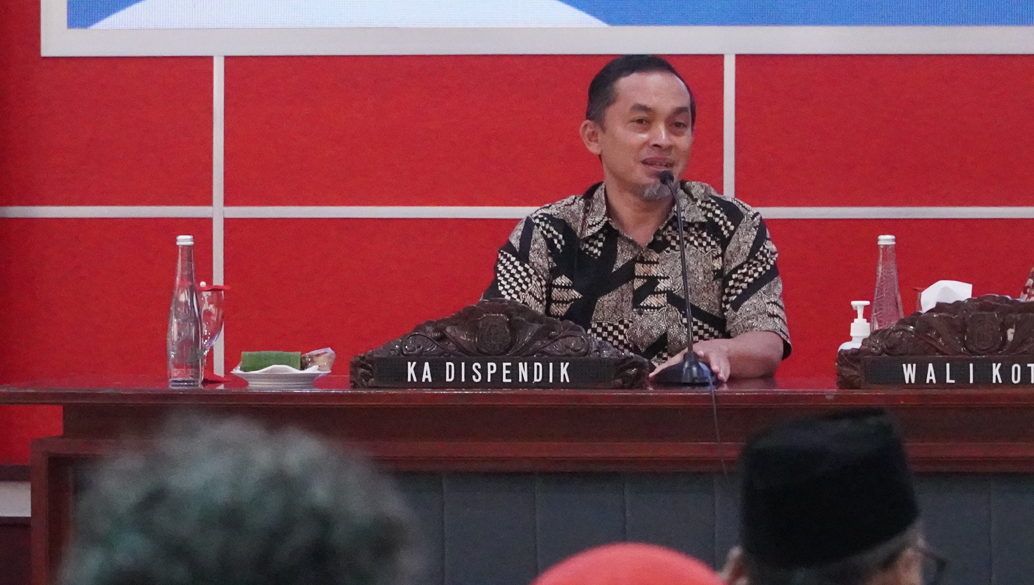 1 September 2025- Pengarahan WALIKOTA BLITAR kepada Kepala Sekolah se-Kota Blitar