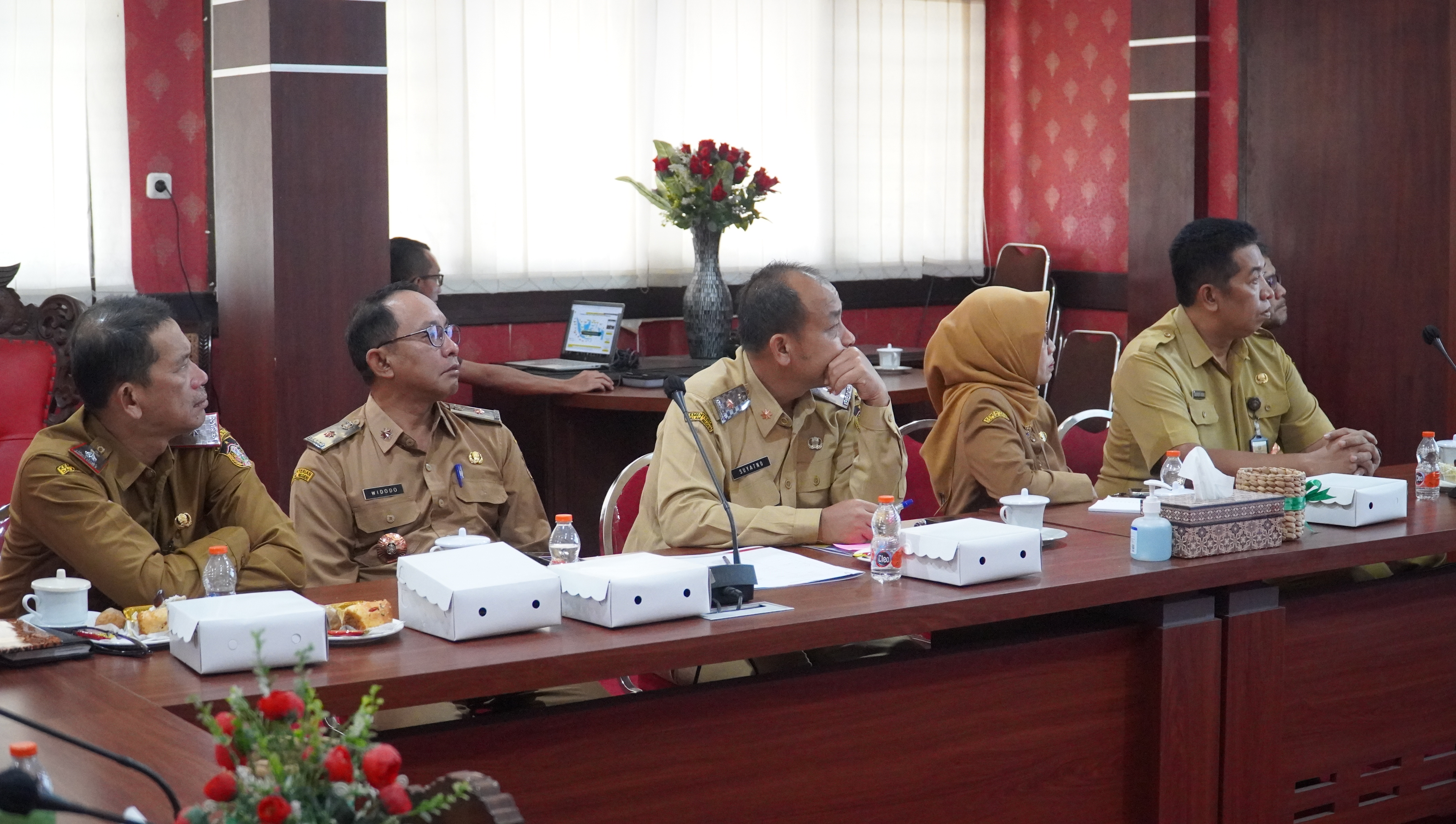 8 September 2025-Rakor Pengendalian Inflasi bersama Mendagri via Zoom