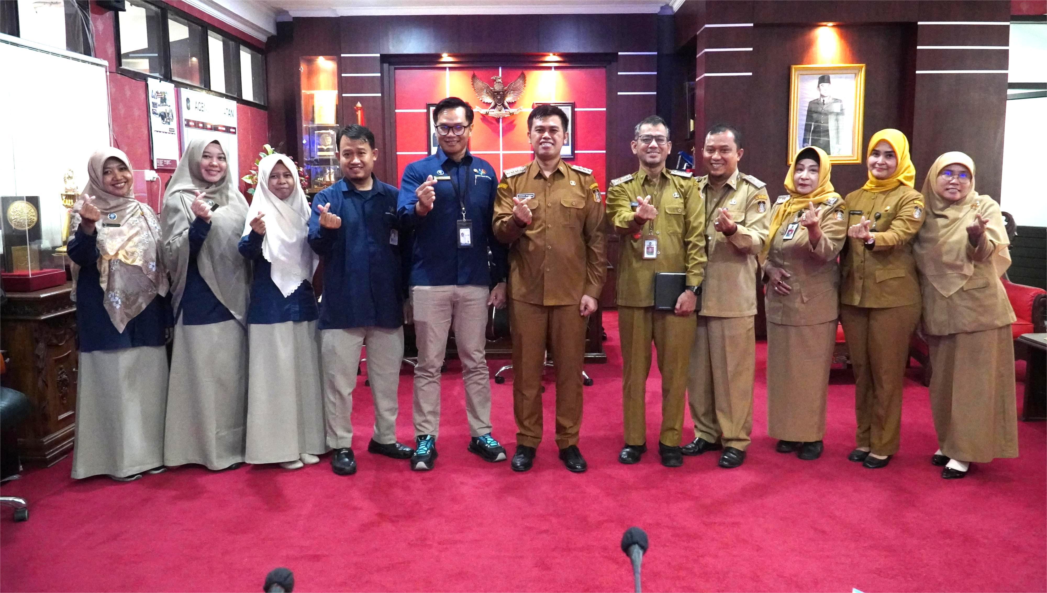 15 September 2025- Audensi dengan BPS Kota Blitar