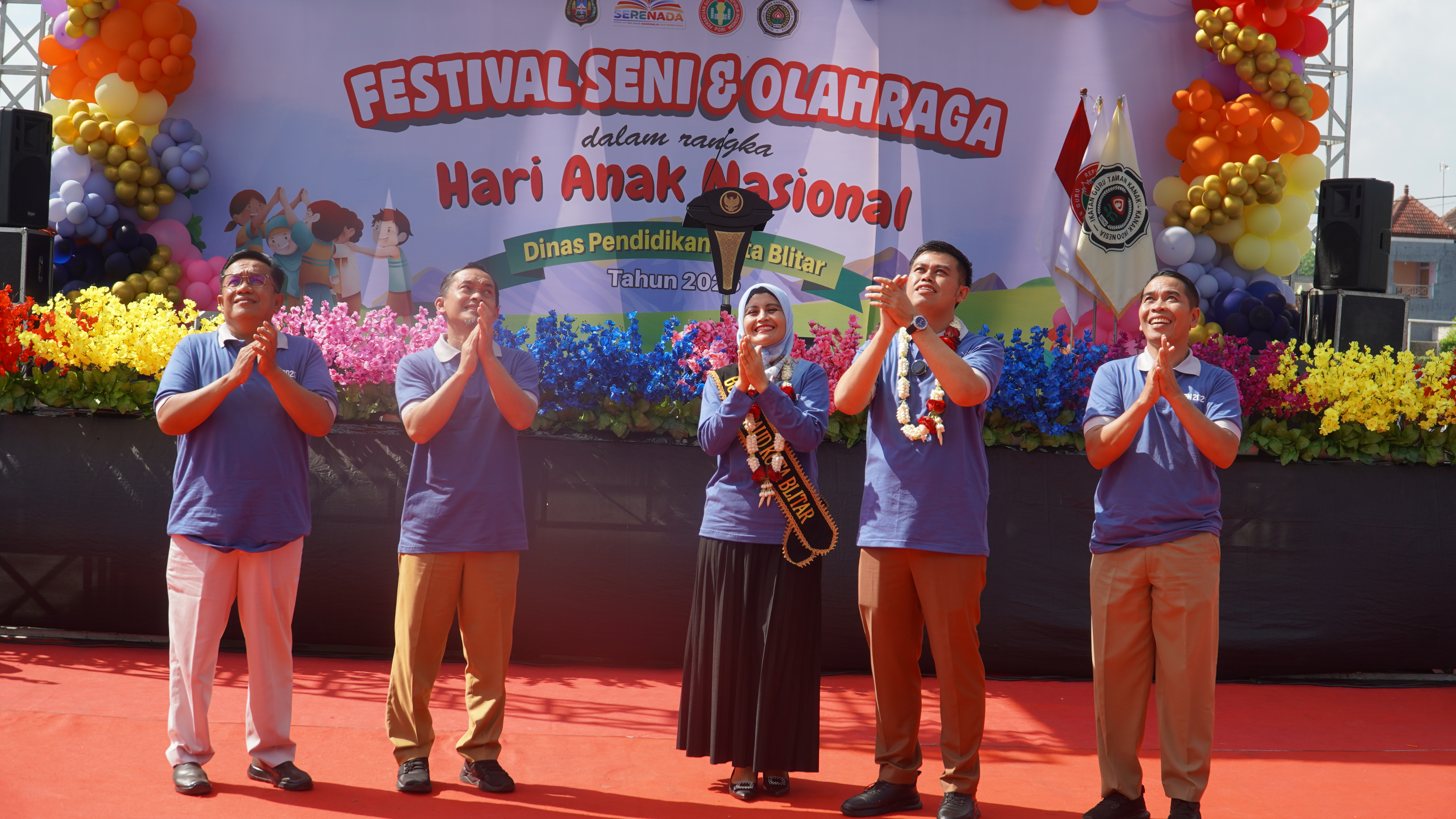 3 Juni 2025 - Peringatan Hari Anak Nasional Ke-41 Tahun 2025 di Sport Center Kota Blitar