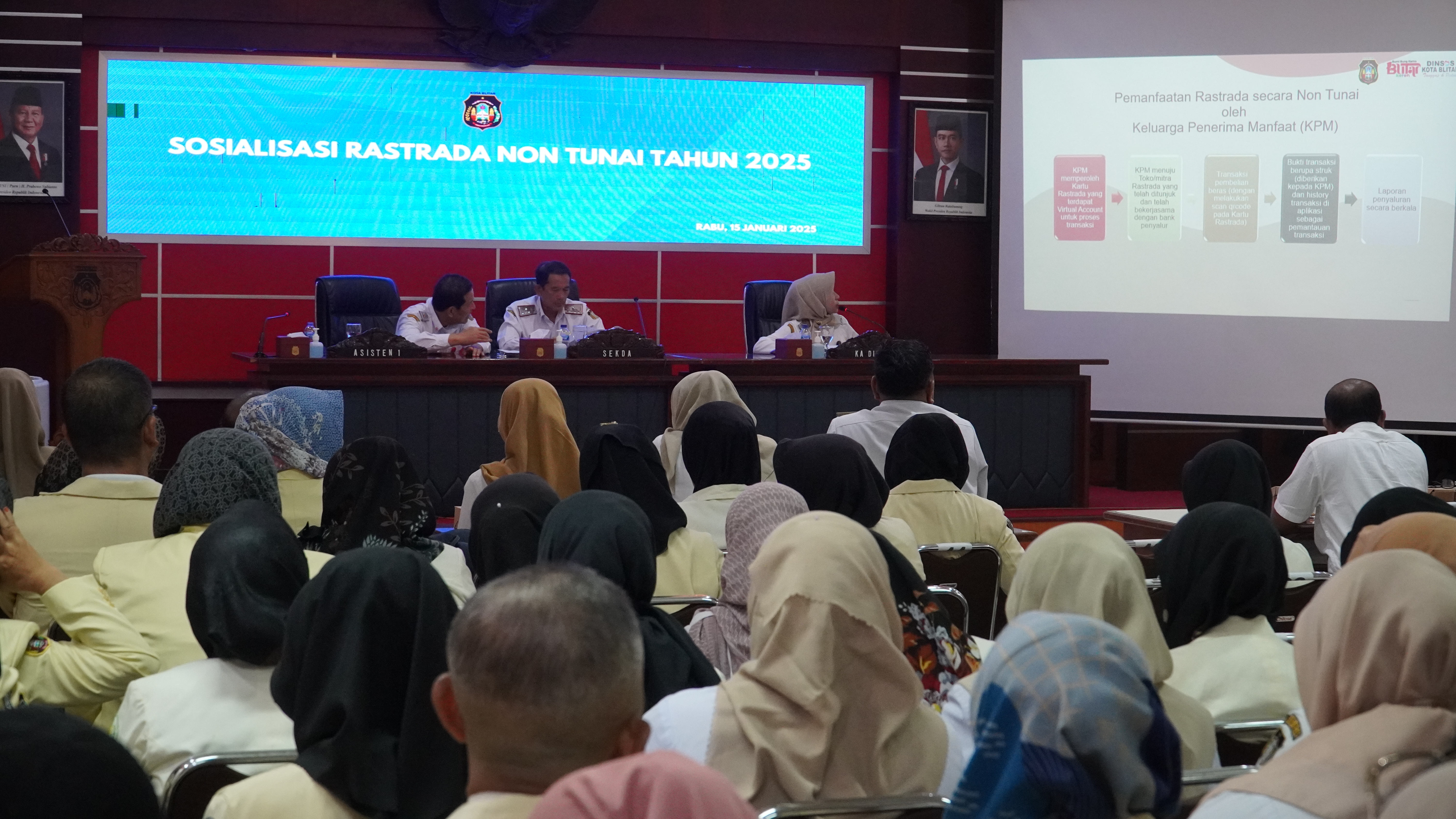 15 Januari 2025 - Sosialisasi RASTRADA NON TUNAI Tahun 2025