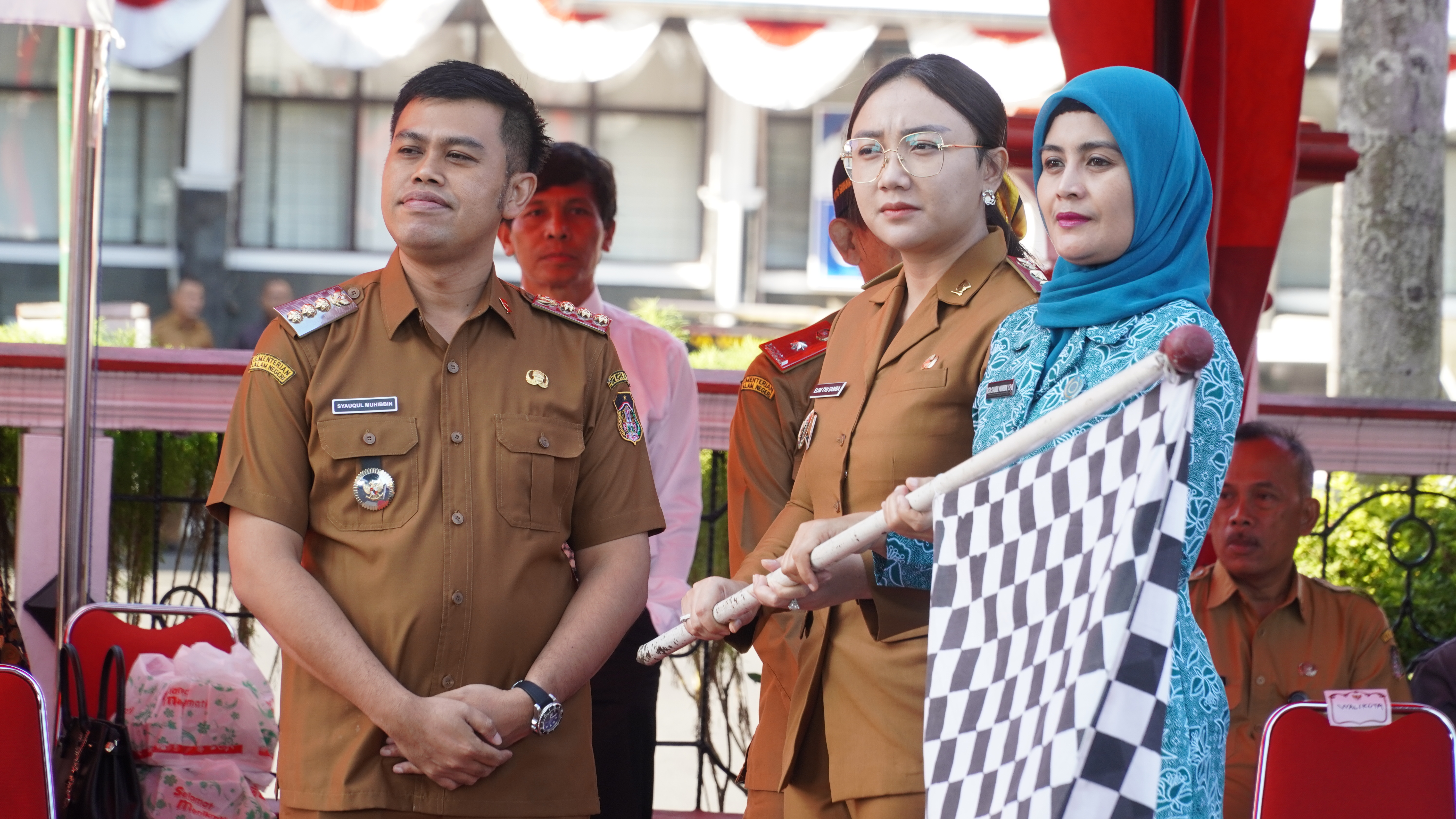 12 Agustus 2025-Pemberangkatan Lomba Baris Berbaris Tingkat SMP SMA Sederajat