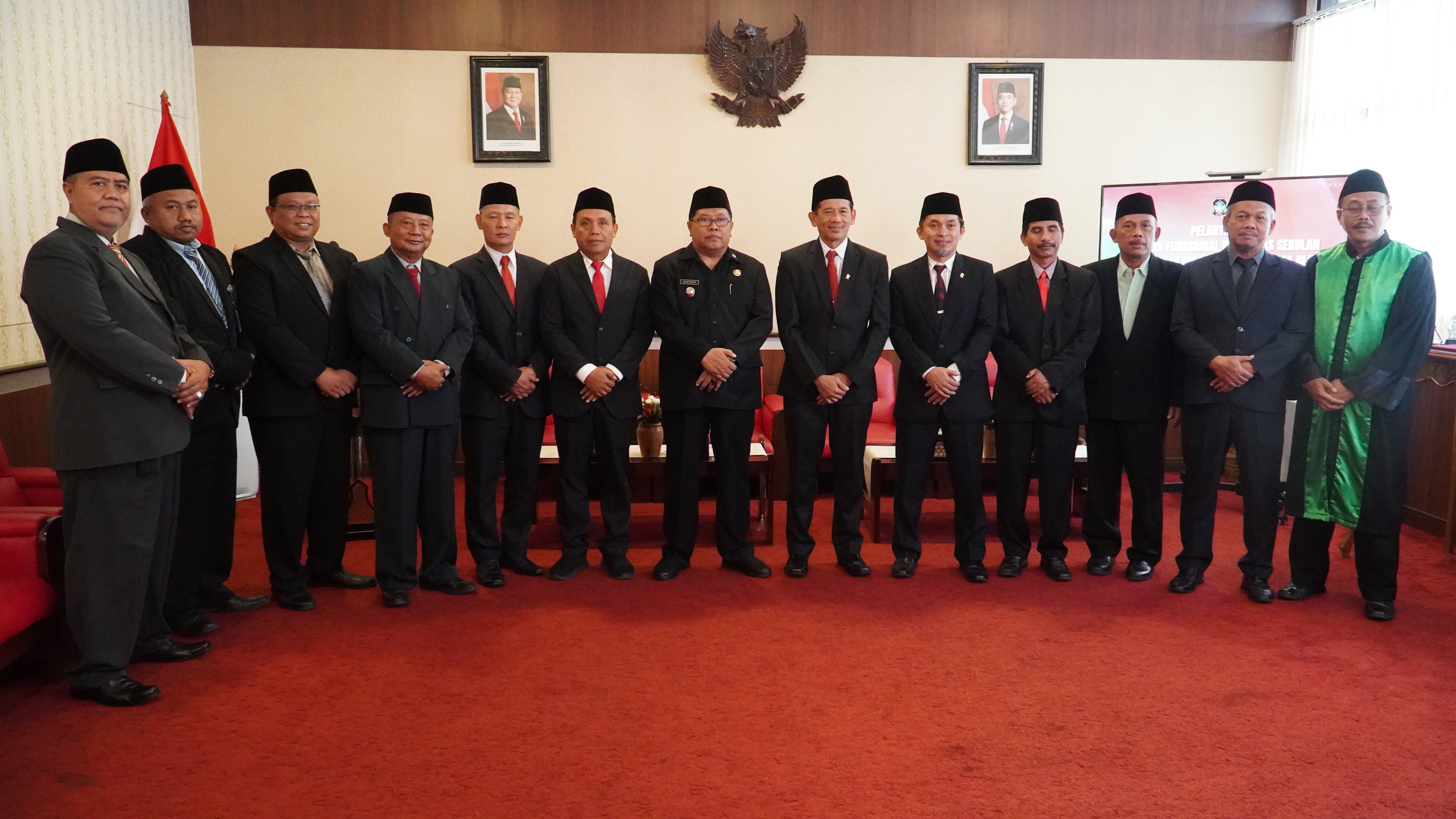 26 November 2024 -  Pelantikan Jabatan Fungsional Pengawas Sekolah di ling,Dinas Pend Kota Blitar