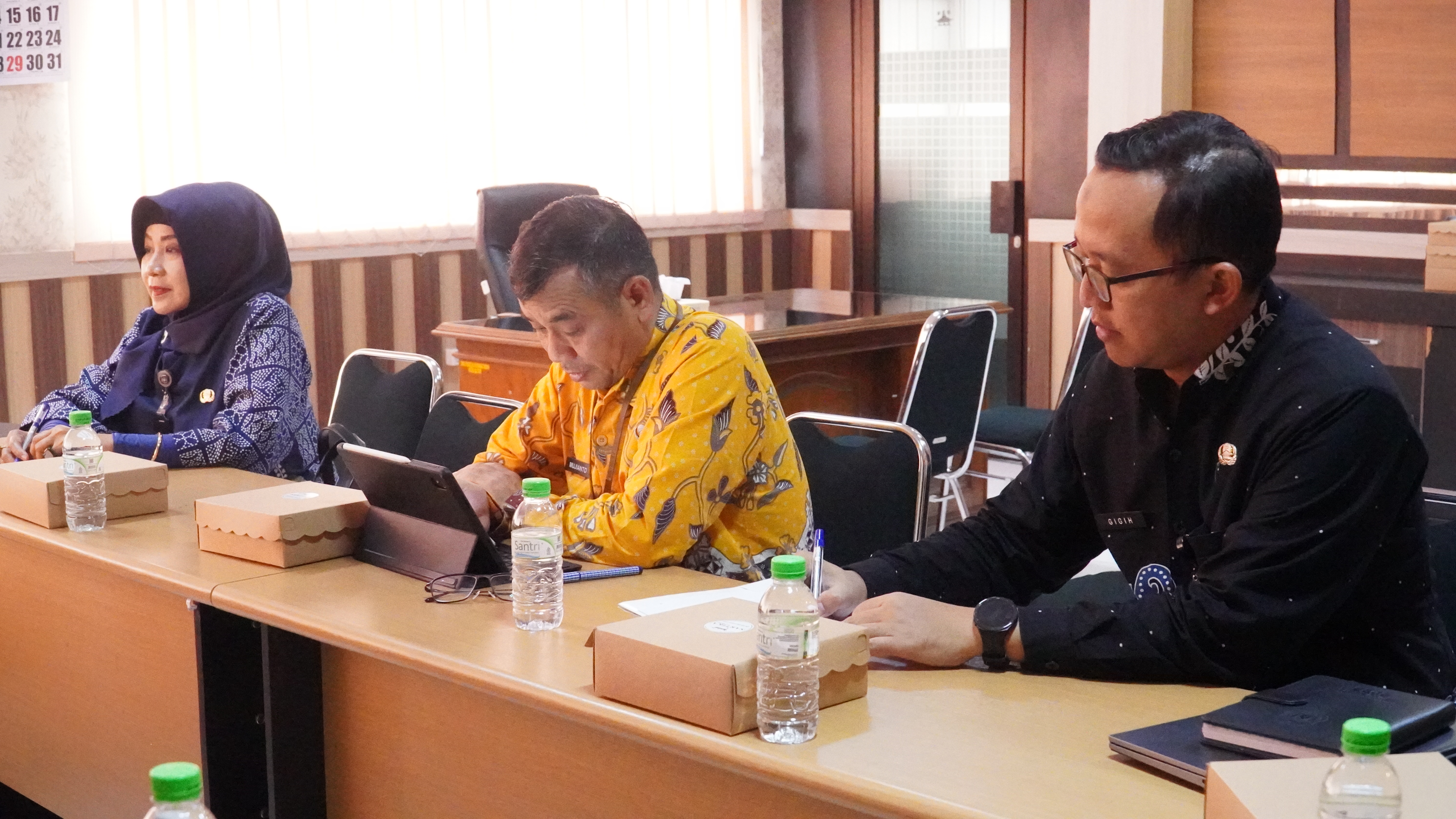 21 Mei 2025 - Audensi PT POS Indonesia KC Kota Blitar di Ruang Rapat Lt 2 BPKAD