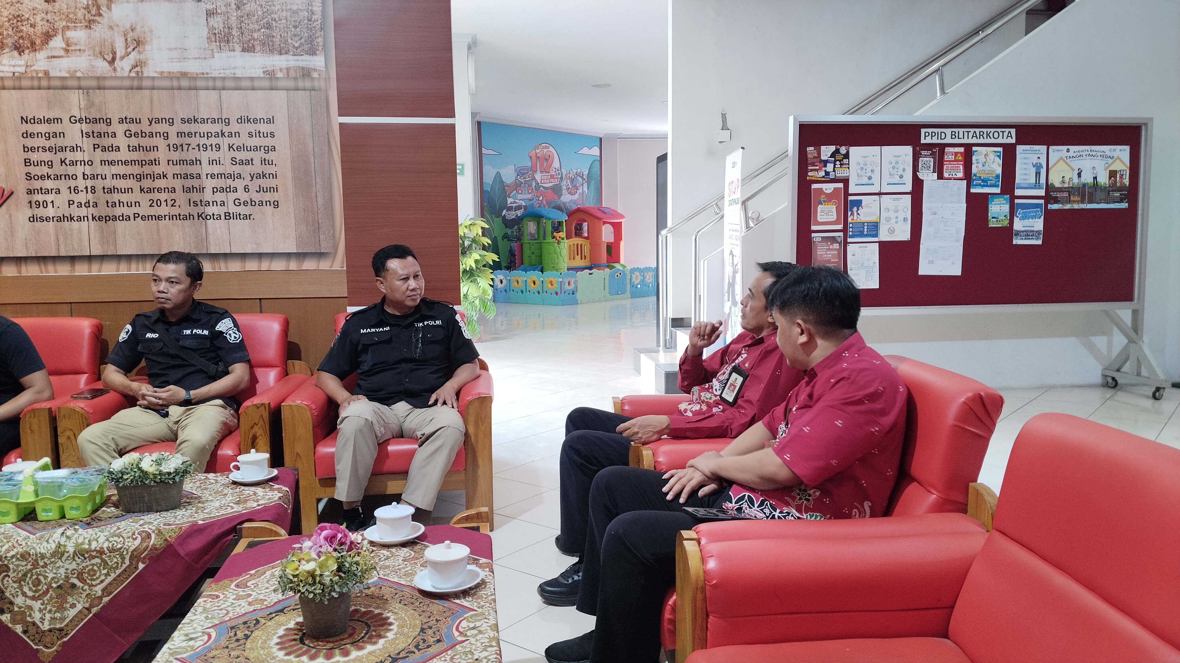 3 September - 2026 Koordinasi Personil IT Polresta dg Bapak Kepala Dinas Diskominfotik membahas dukungan Akses CCTV