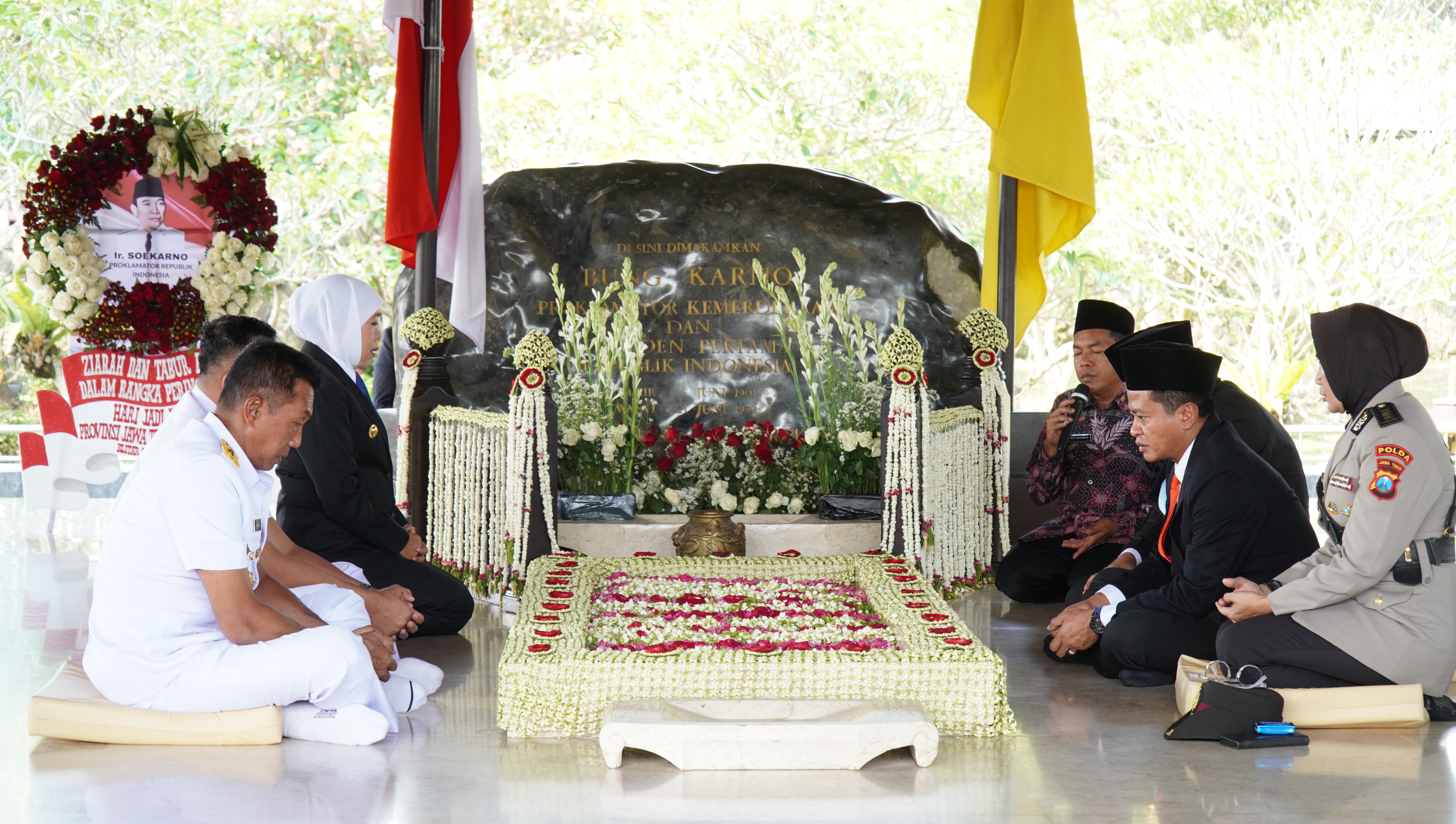 Ziarah dalam rangka HARI JADI PROV.JATIM K-81