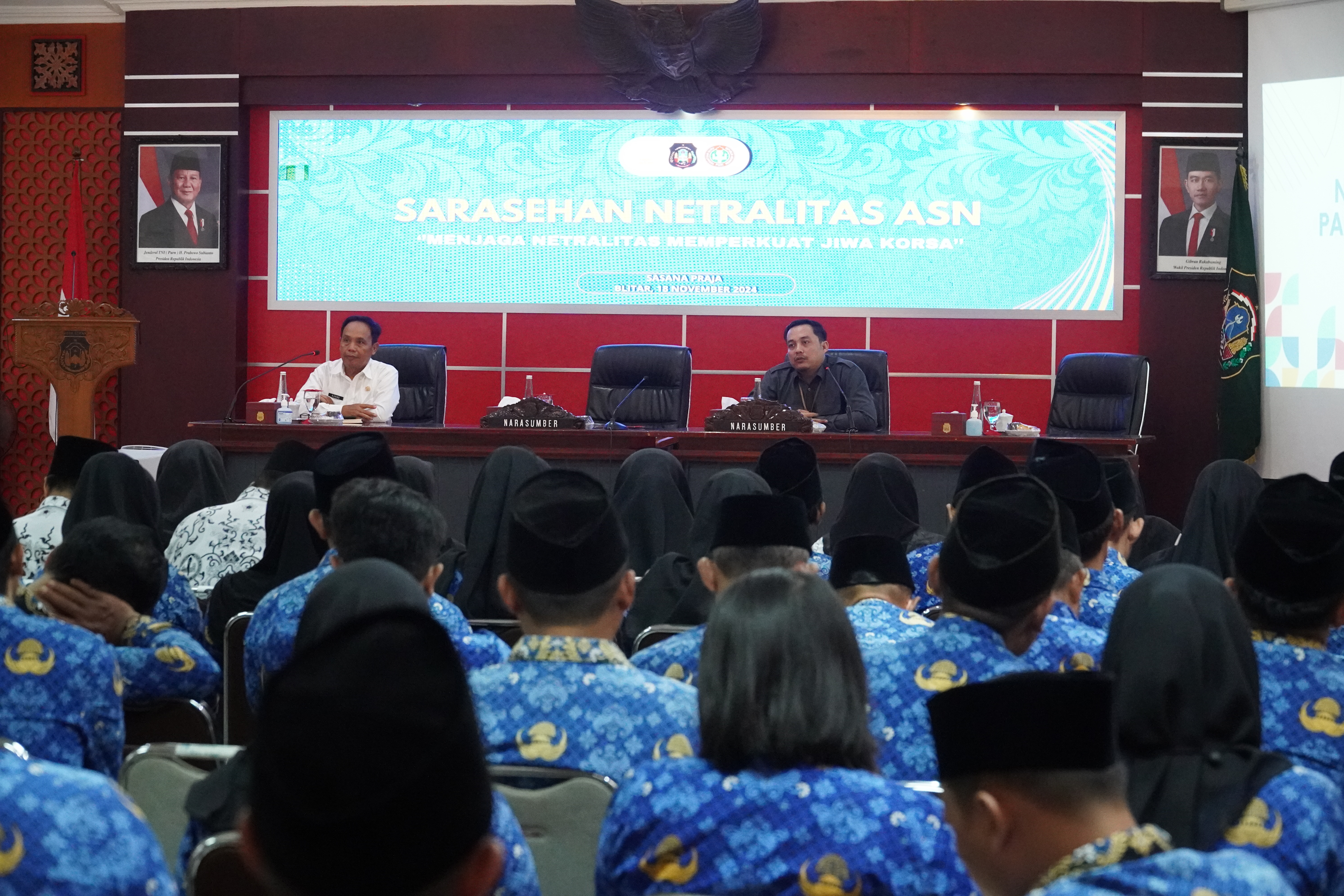 18 November 2024 - Sarasehan KORPRI &amp;amp; PGRI Pemkot Blitar