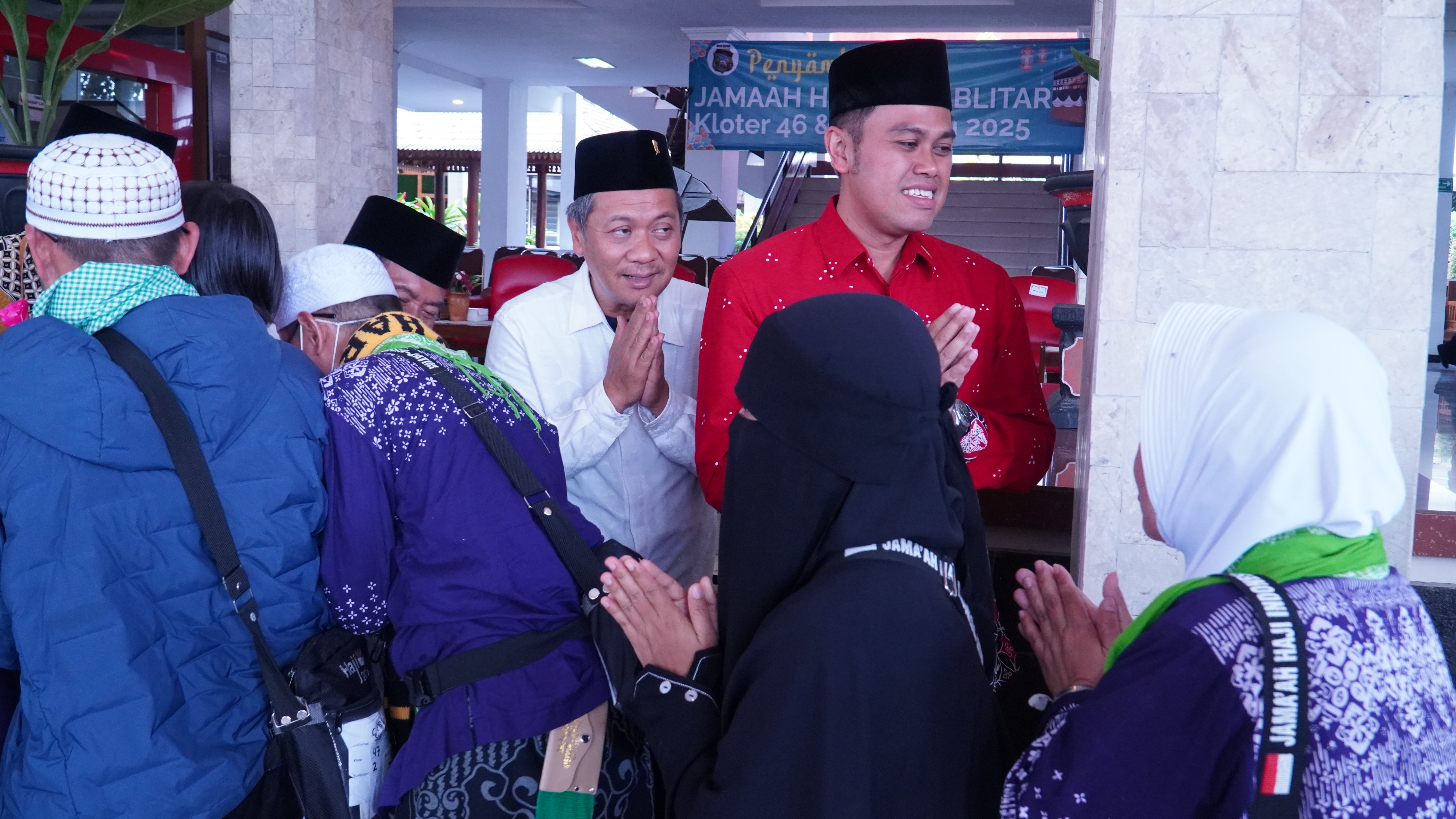 26 Juni 2025 - Penyambutan Jamaah Haji Kota Blitar Kloter 47