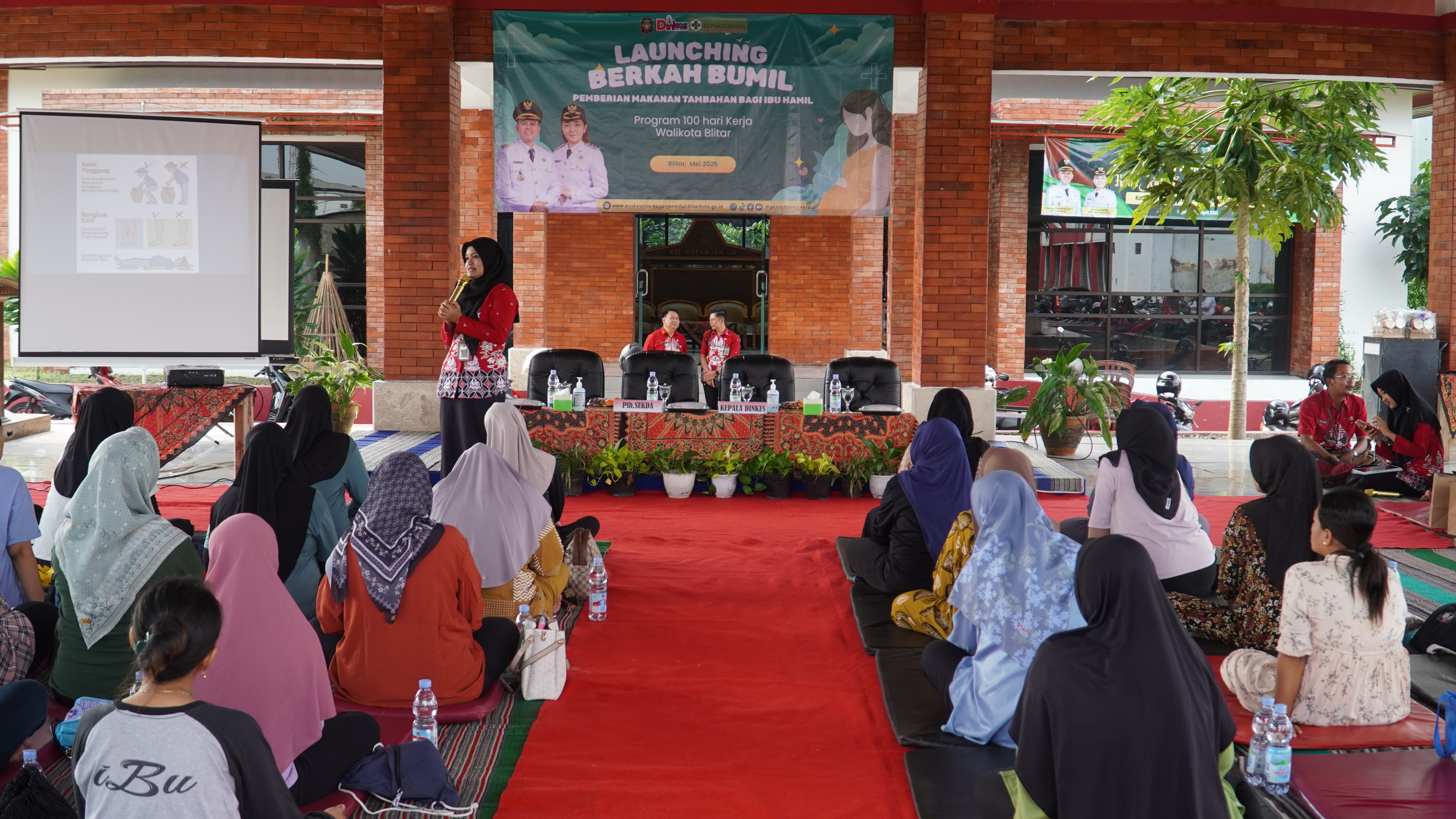 20 Mei 2025 - Launching  Berkah Bumil di Balai Kelurahan Kepanjenlor