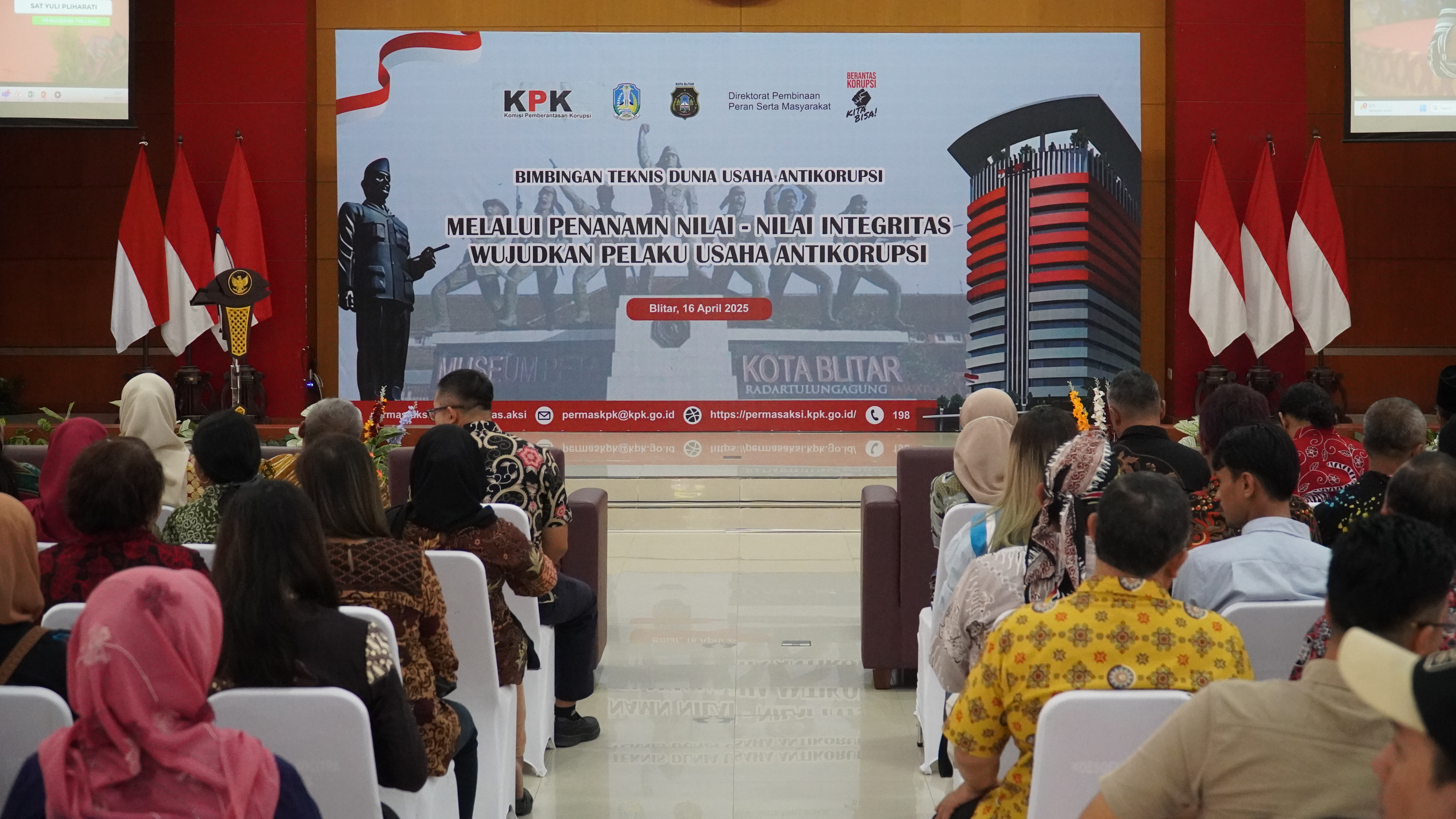 16 April 2025 - Bimtek TEKNIS DUNIA USAHA bersama KPK