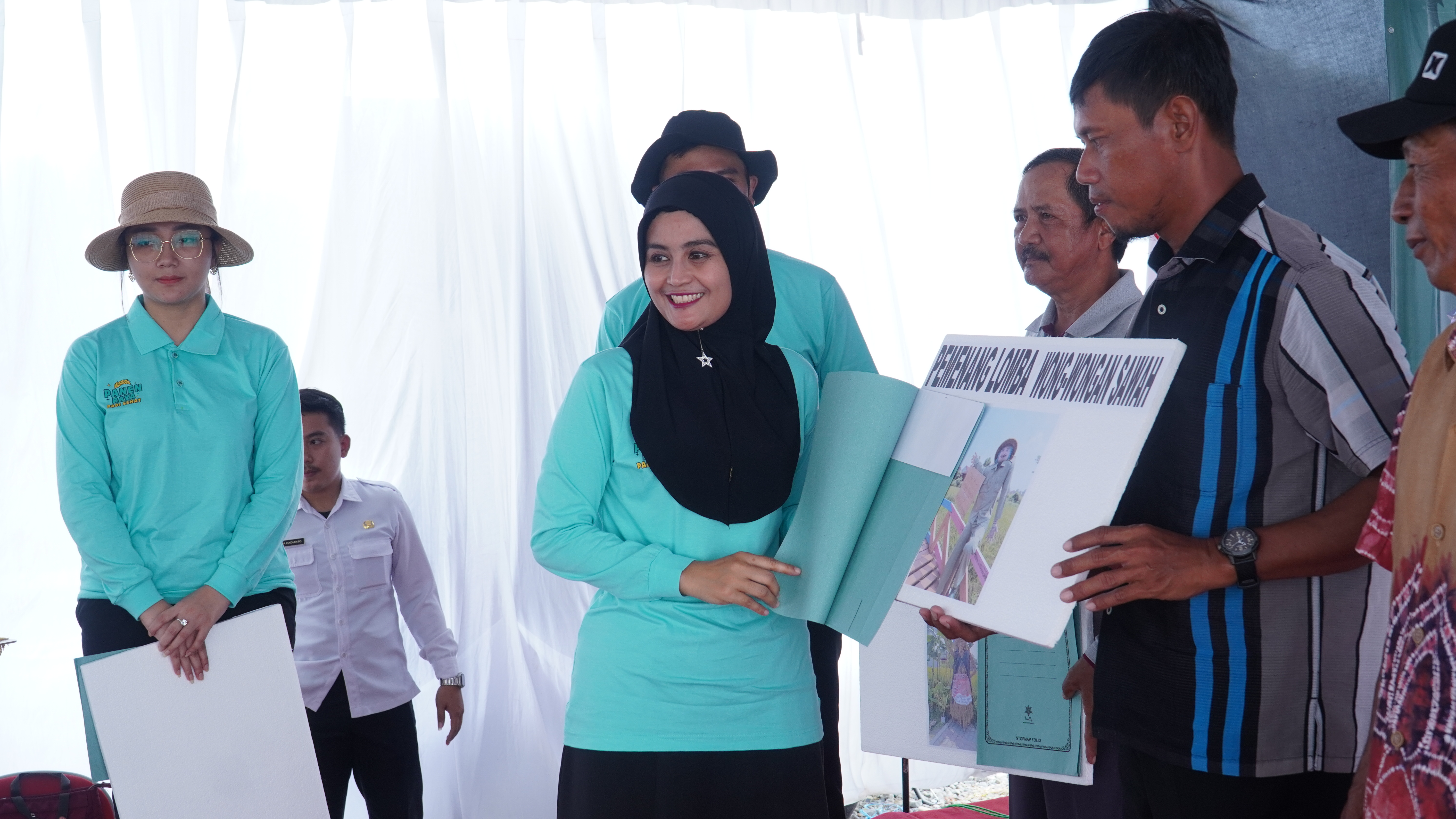 30 April 2025 - Panen Raya Padi Sehat di Sawah Poktan Rukun Makmur 1 Jl. Kali Krasak Kel.Pakunden