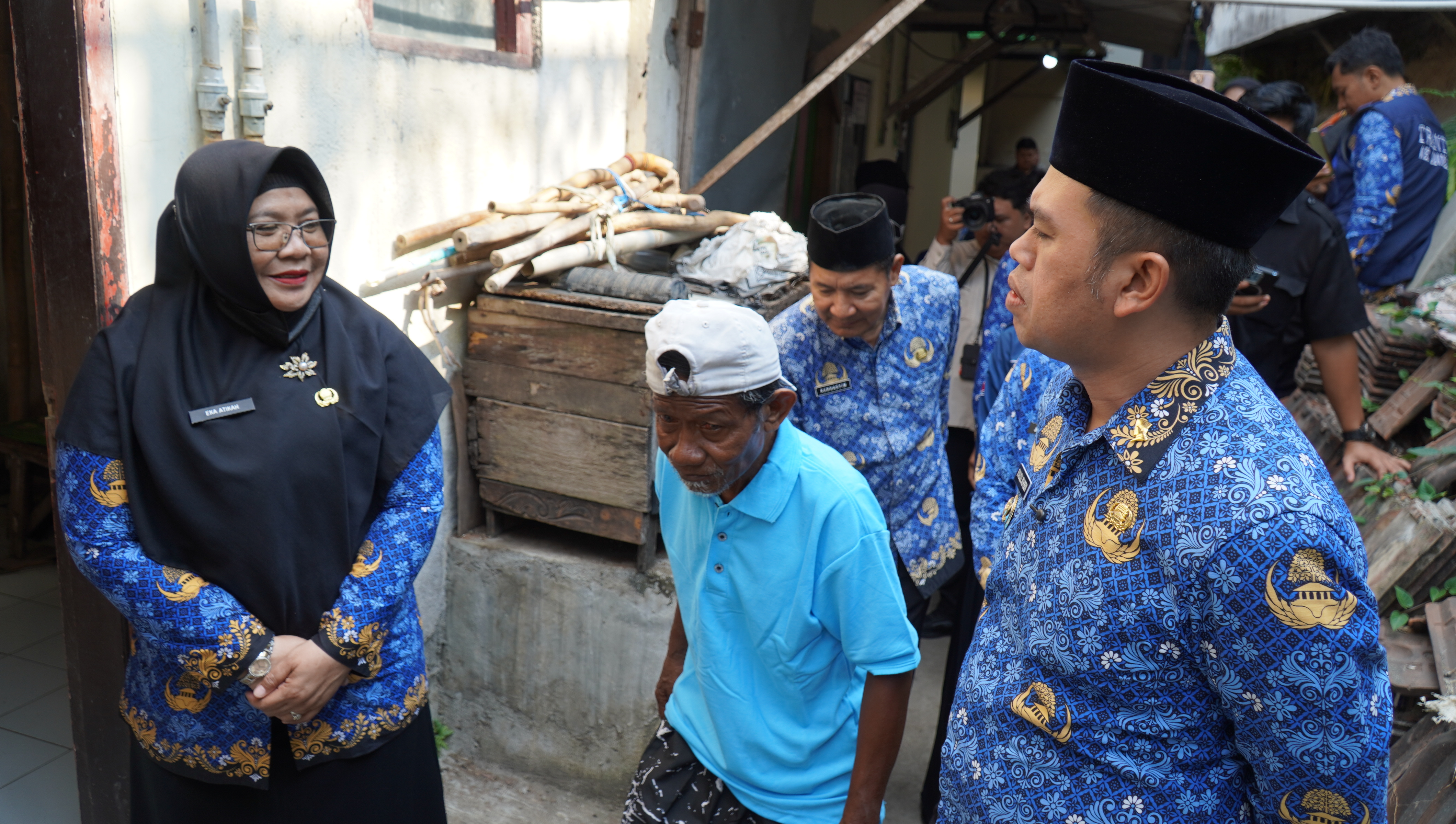 19 Oktober 2026 - Peninjauan Rumah Singgah bagi orang terlantar di jL. Krantil Kel.Sukorejo