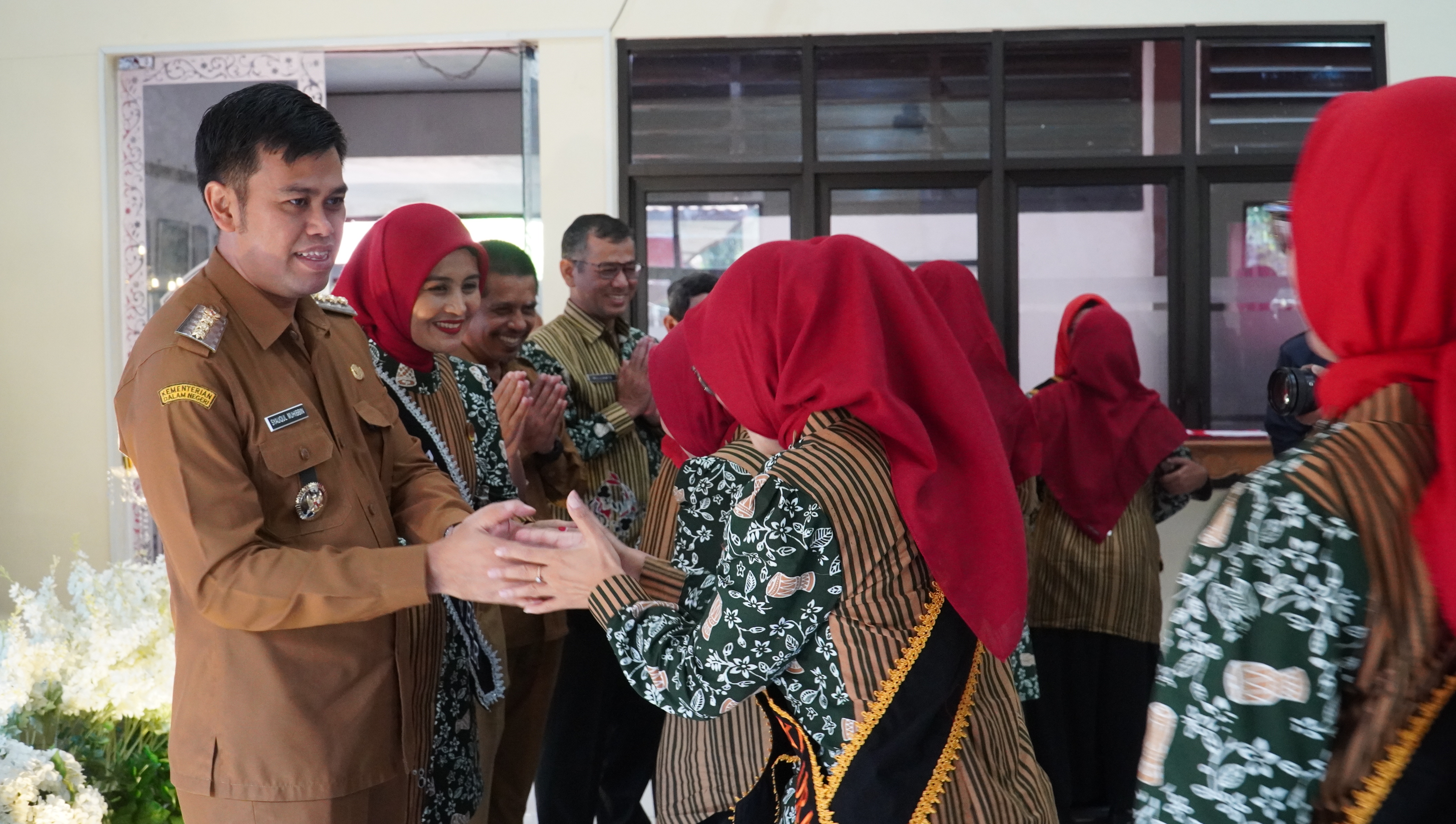 11 November 2025 - Pengukuhan BUNDA PAUD Kota Blitar serta BUNDA KECAMATAN dan KELURAHAN se-Kota Blitar Tahun 2025 di Aula Dispendik