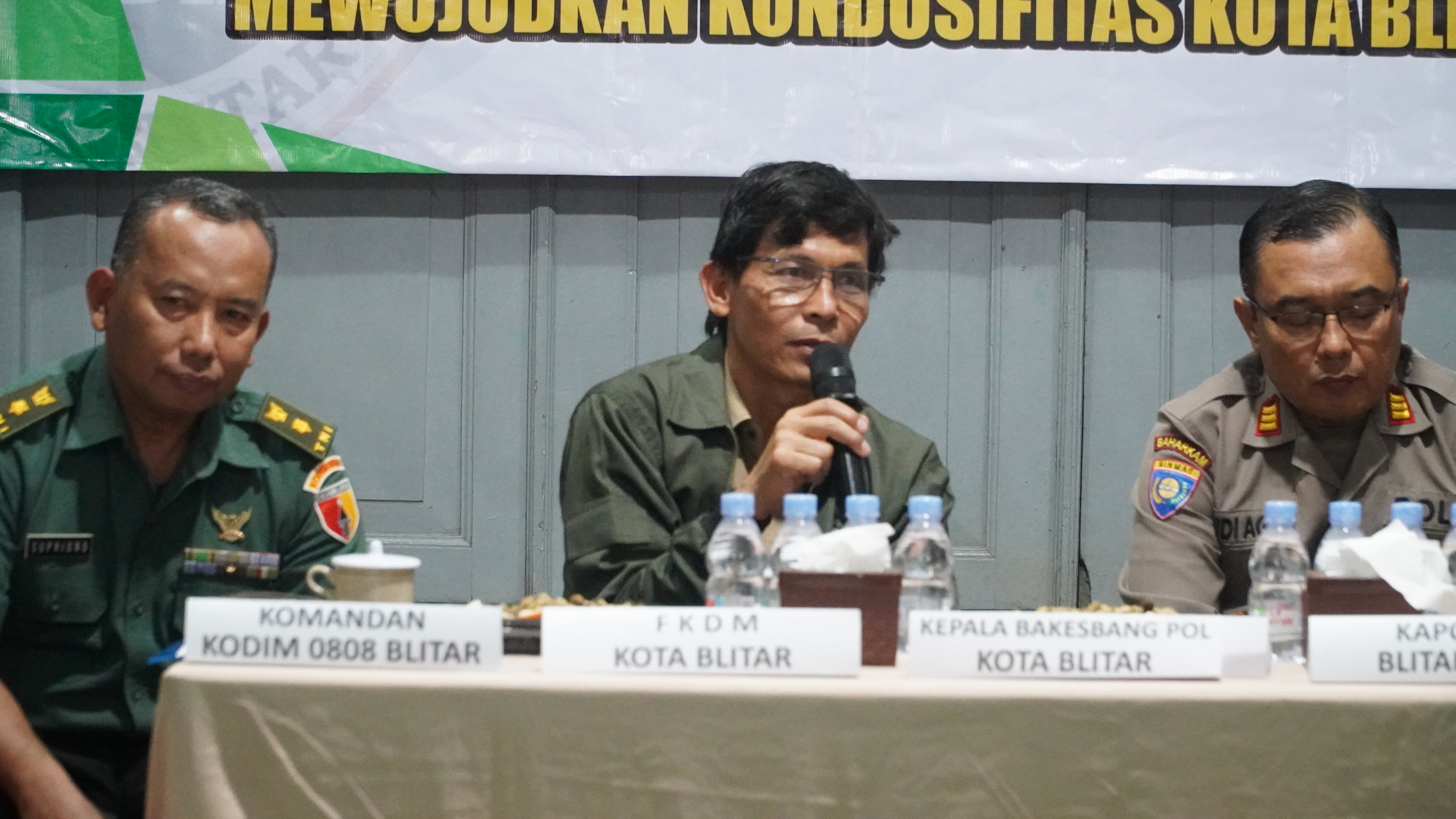 28 Juli 2025-Pembekalan FKDM se-Kota Blitar oleh FORKOPIMDA Kota Blitar di Balai Kesenian Istana Gebang