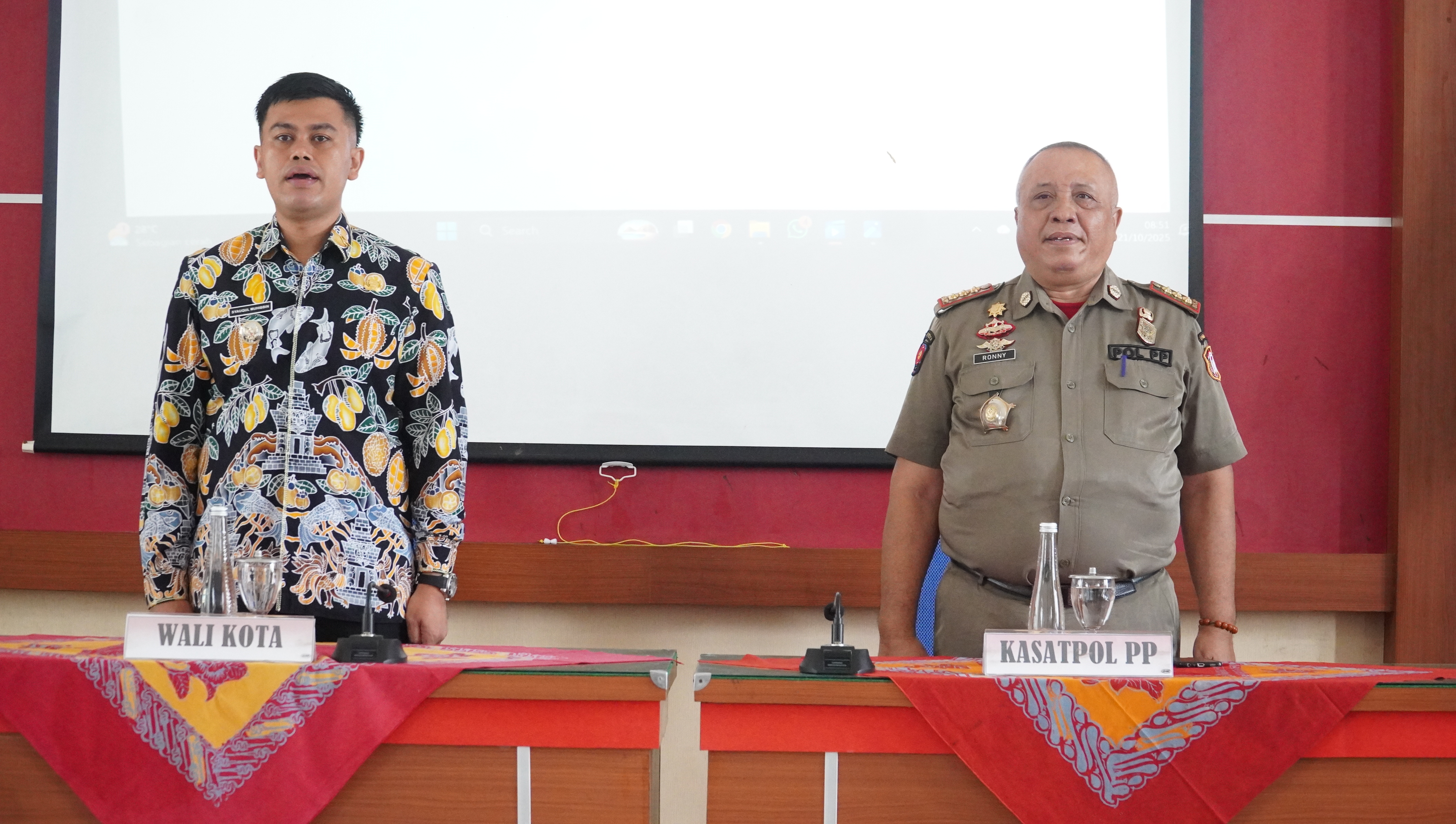 21 Oktober 2025- Pembukaan Sosialisasi Pencegahan &amp;amp; Penanggulangan Bahaya Kebakaran di Tingkat kecamatan se-Kota BlitarThn 2025