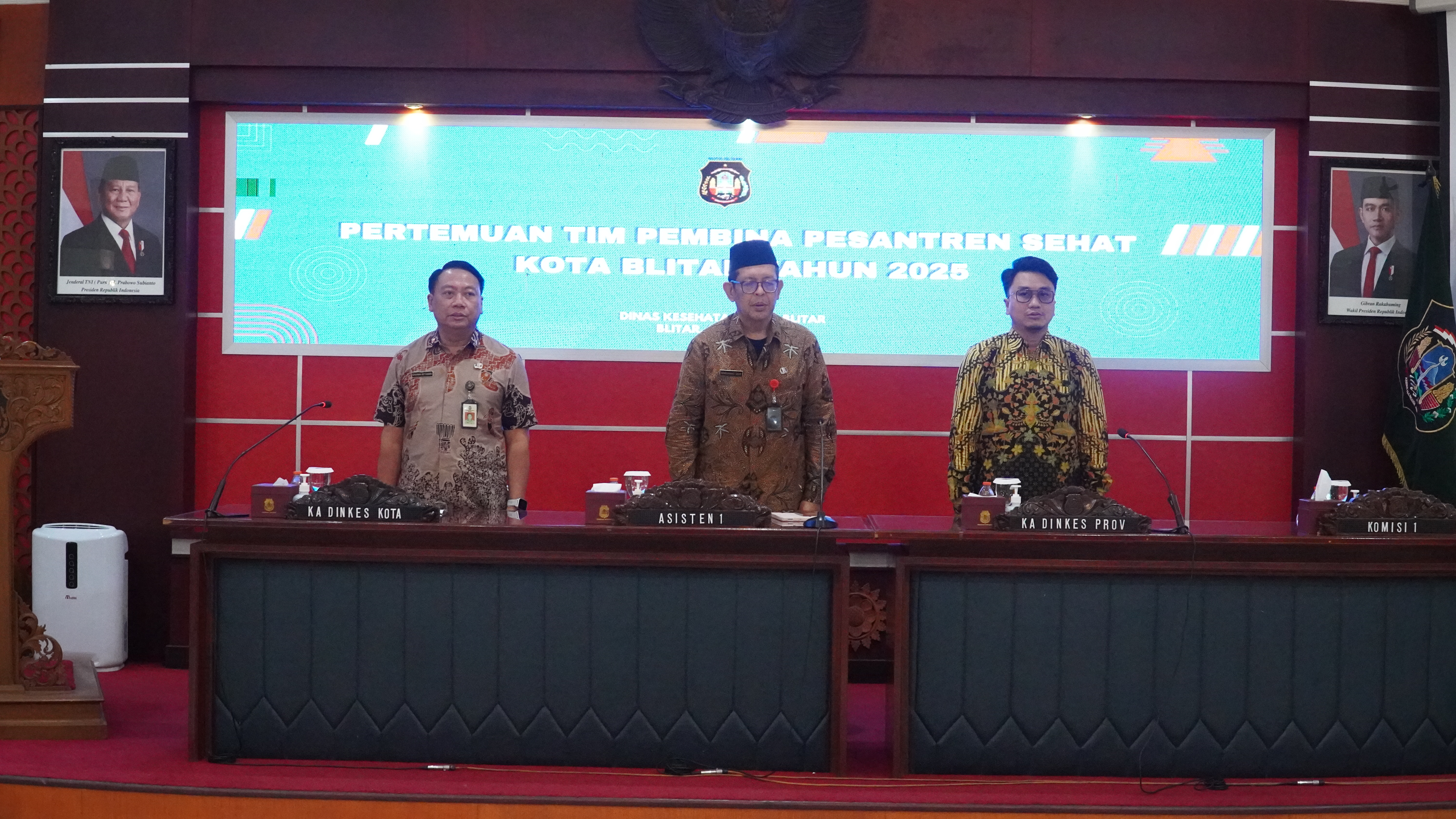 23 Mei 2025 - Pertemuan Tim Pembina Pesantren Sehat Kota Blitar Tahun 2025