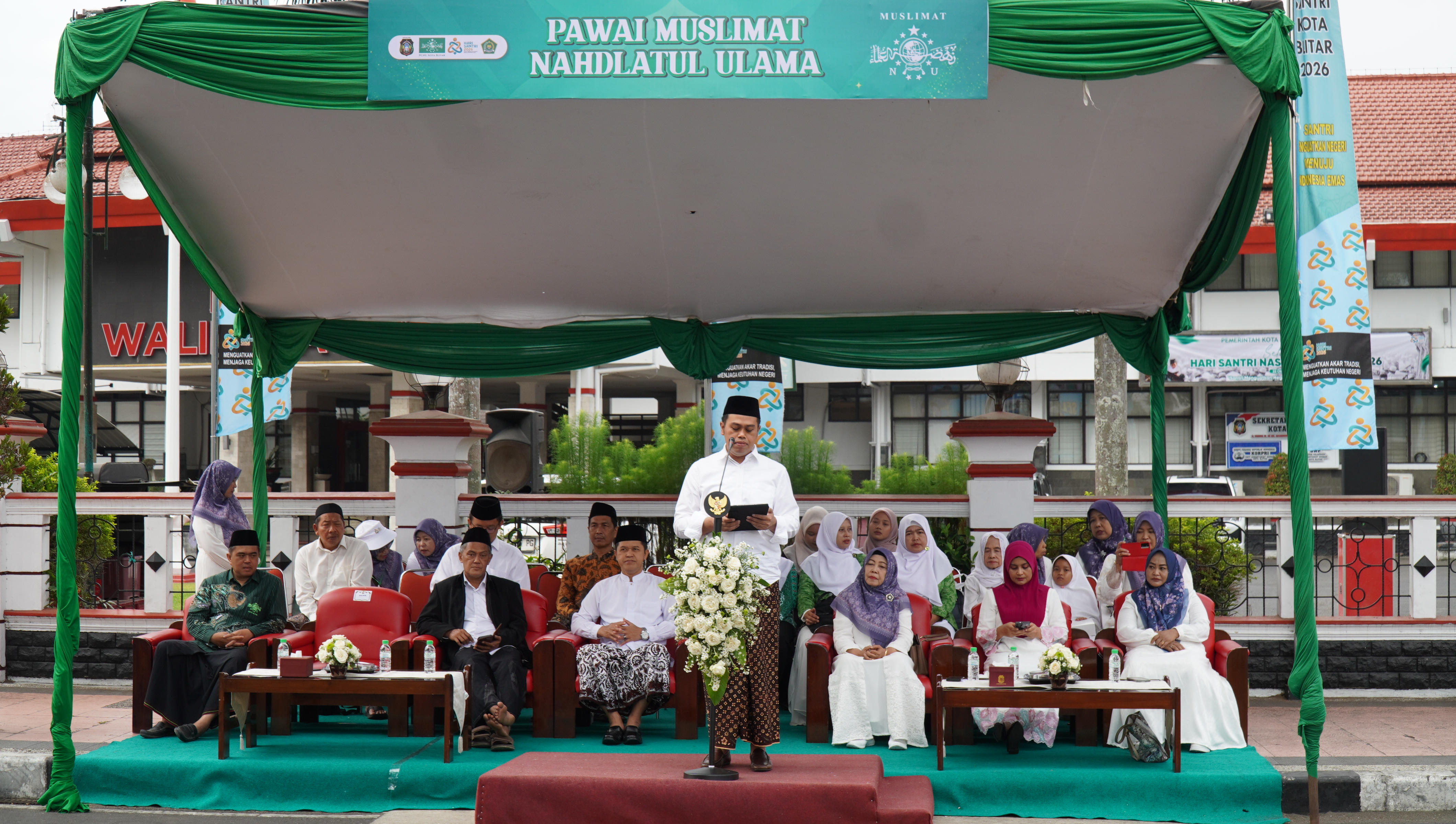 Pemberangkatan Pawai Muslimat NU