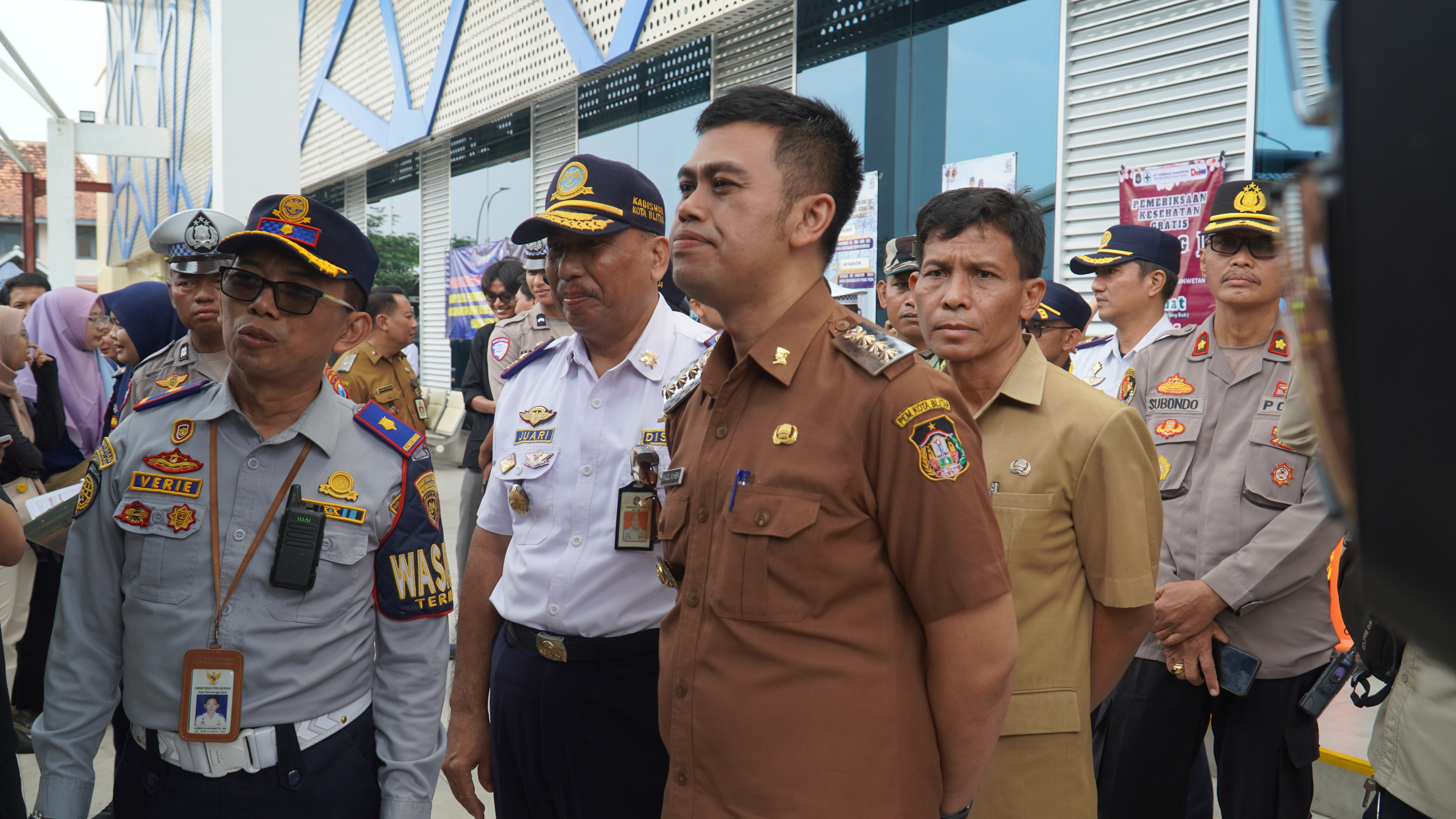Ramp Cek Pemeriksaan Urine &amp;amp;amp;amp; Angkutan Umum di Terminal Tipe A Patria Blitar