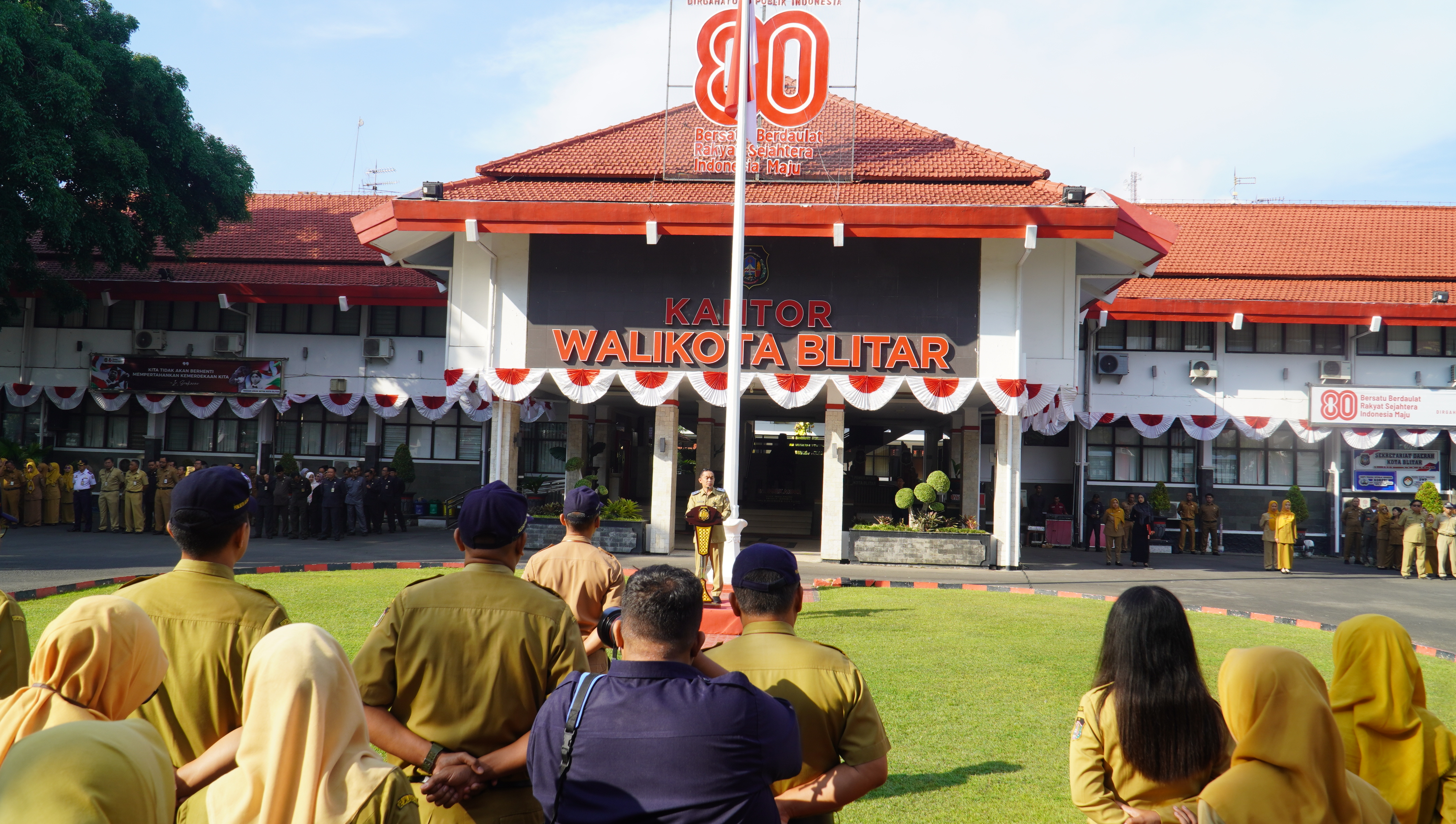 Agustus 2025-Apel Gabungan ASN Pemkot Blitar (Dinas Pendidikan)