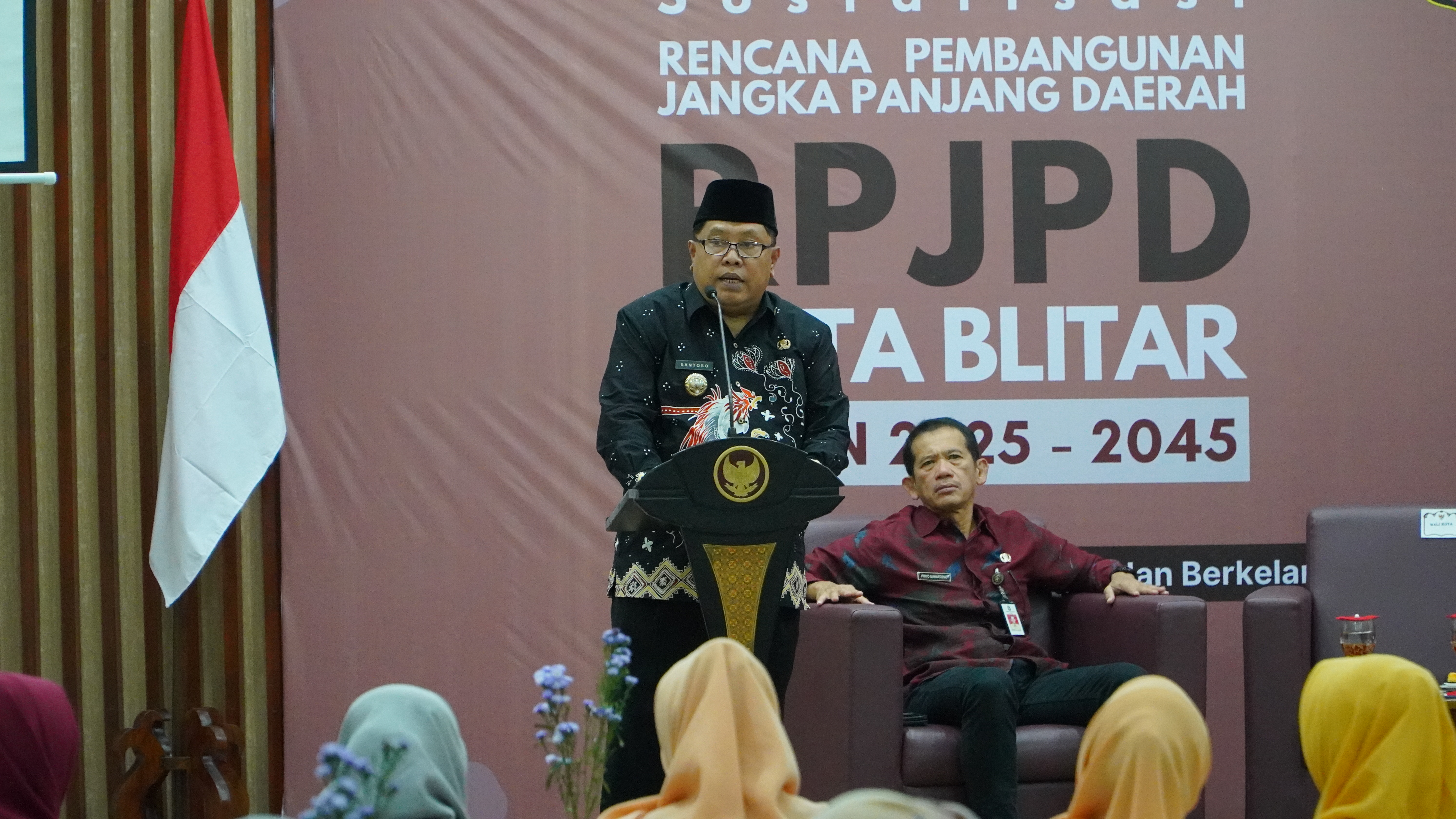 6 Desember 2024 - Sosialisasi RPJPD Kota Blitar Tahun 2025-2045
