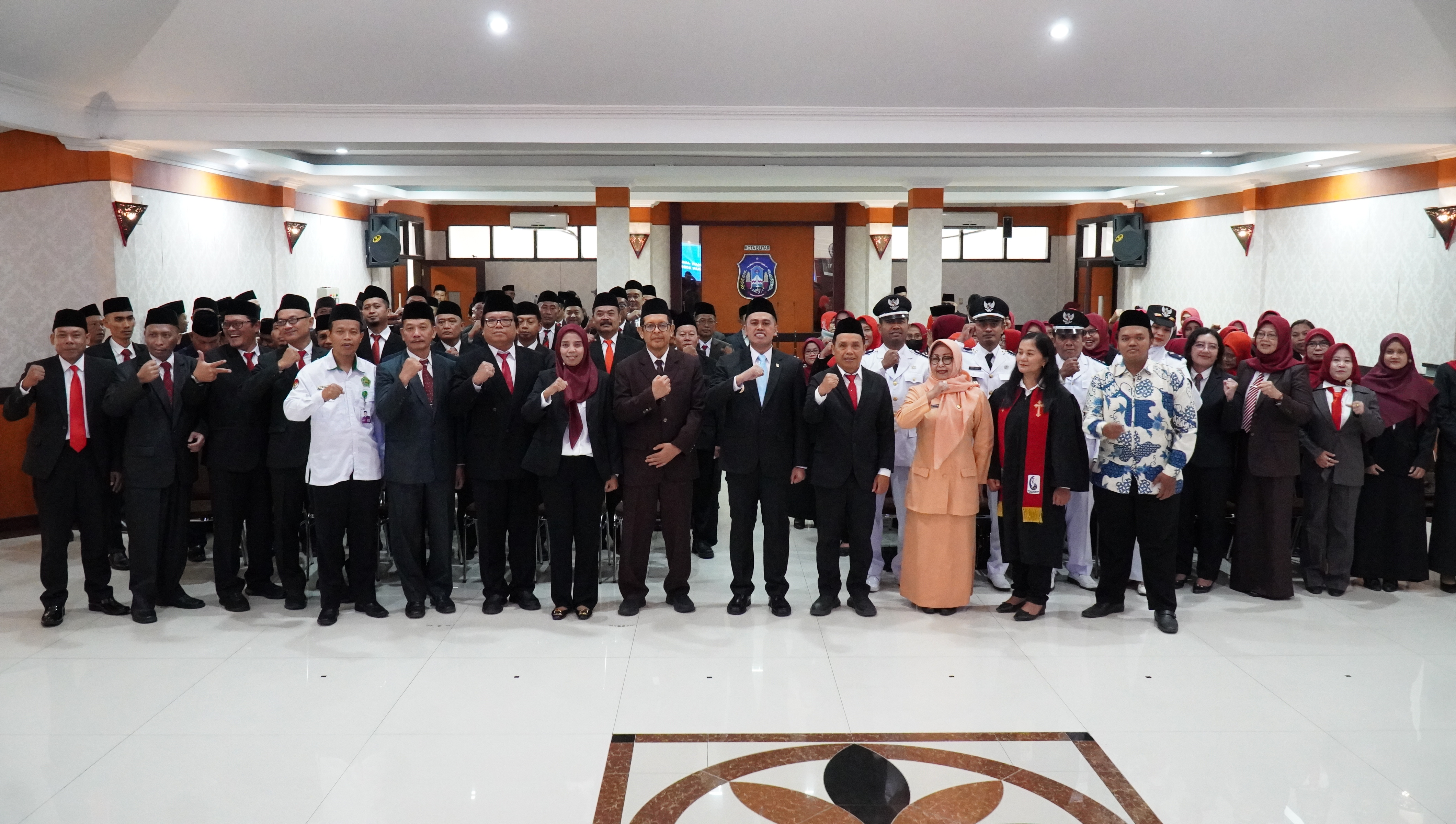 Pelantikan Pejabat Struktural di Lingkungan Pemkot Blitar