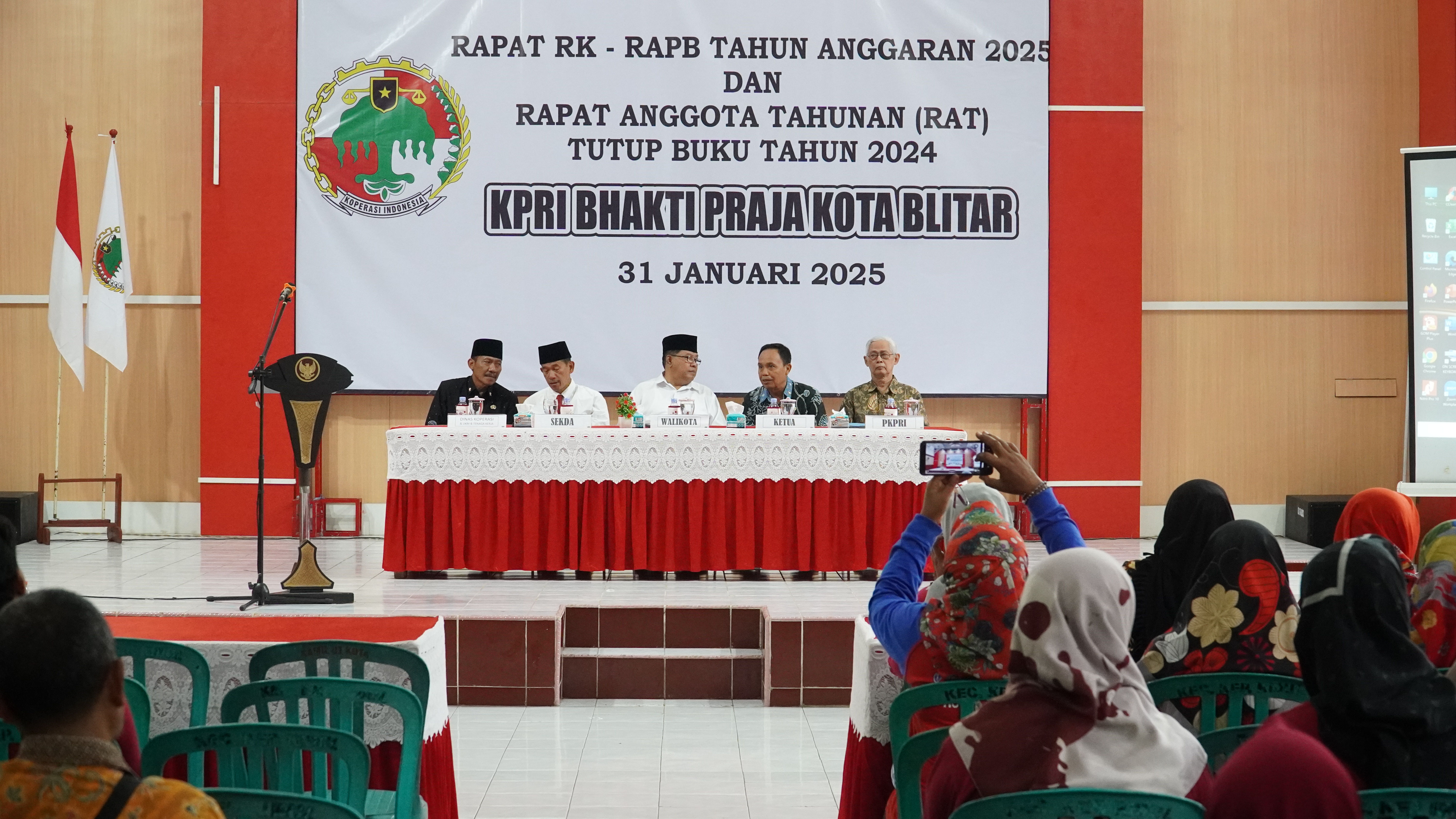 31 Januari 2025 - Rapat Anggota Tahunan KPRI BHAKTI PRAJA