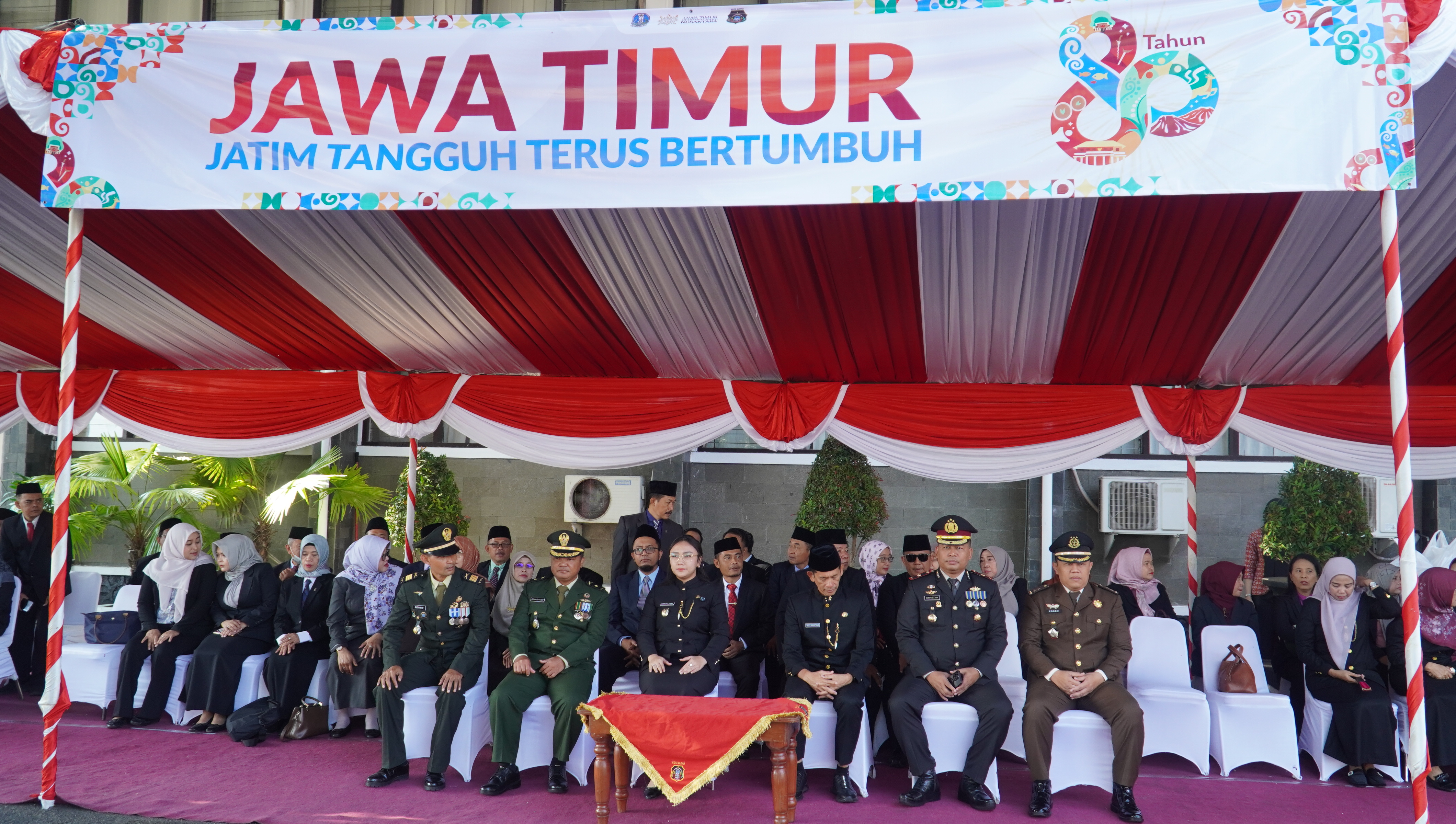 17 Oktober 2025-Upacara HUT Jawa Timur ke-80