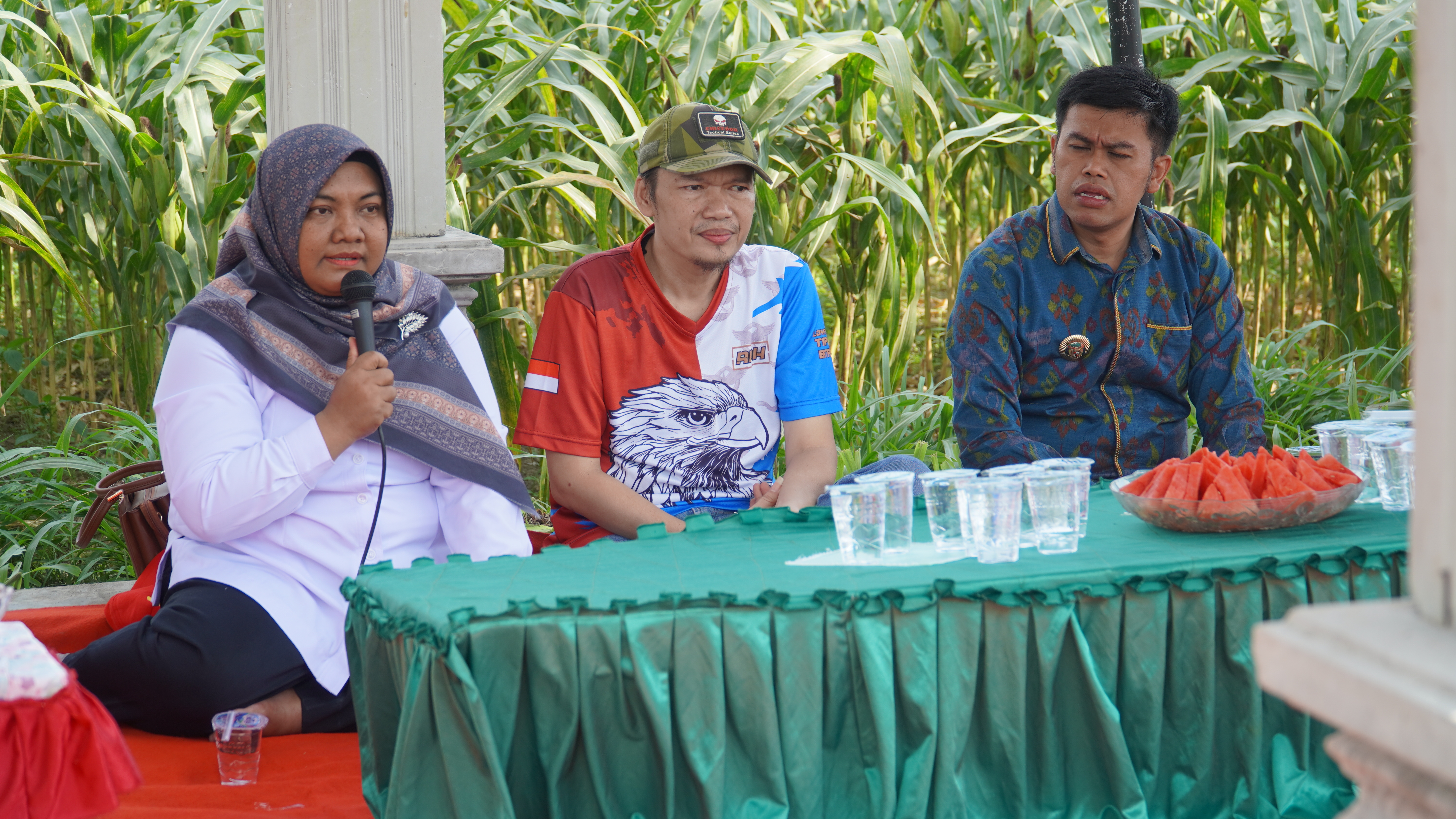 26 Juli-2025 Rembug Bolo Tani Bersama Mas Wali di Gubug Tani Poktan di Kelurahan Gedog