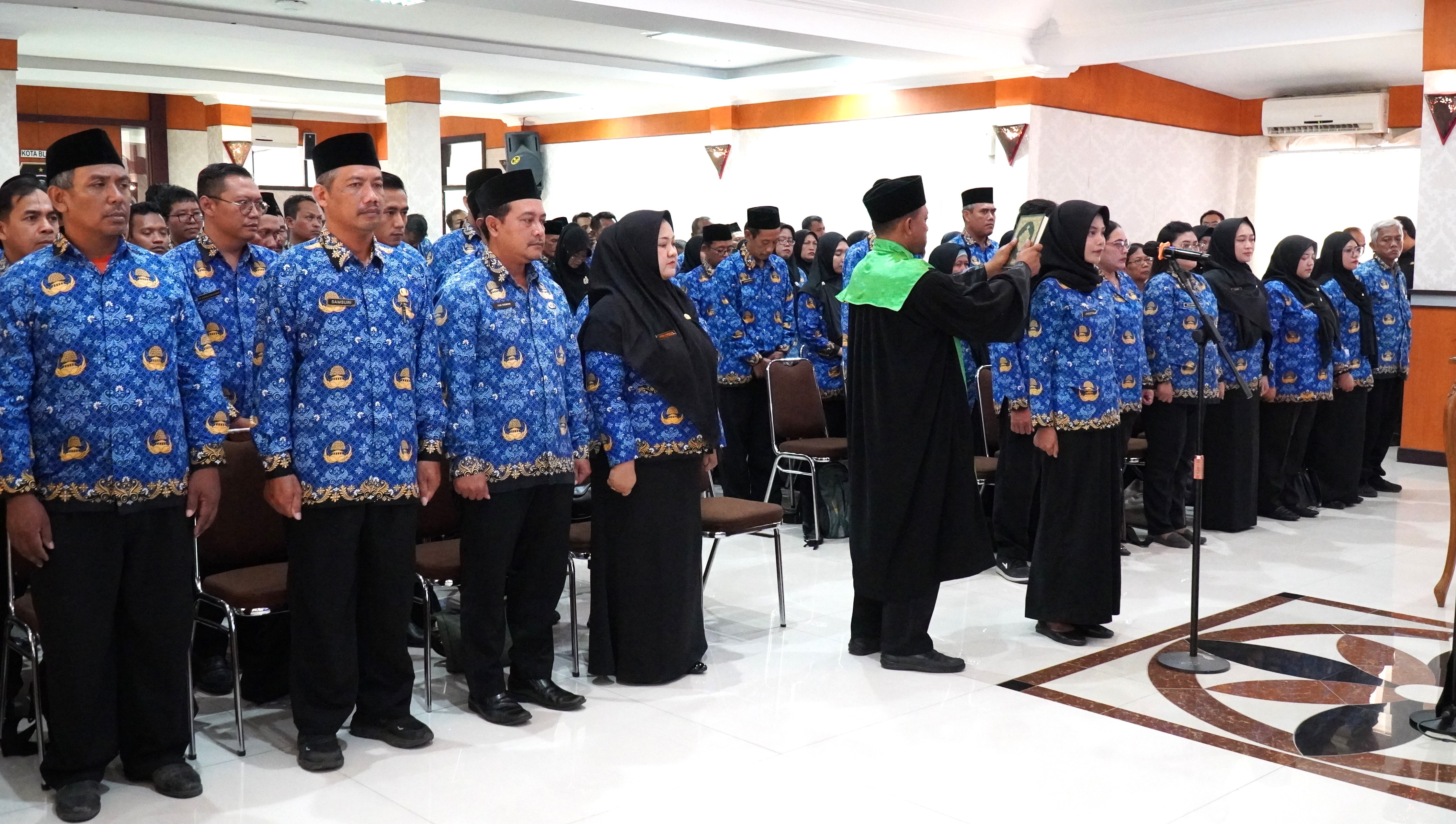 Penyerahan SK Perpanjangan Kontrak P3K Paruh Waktu Pemkot Blitar