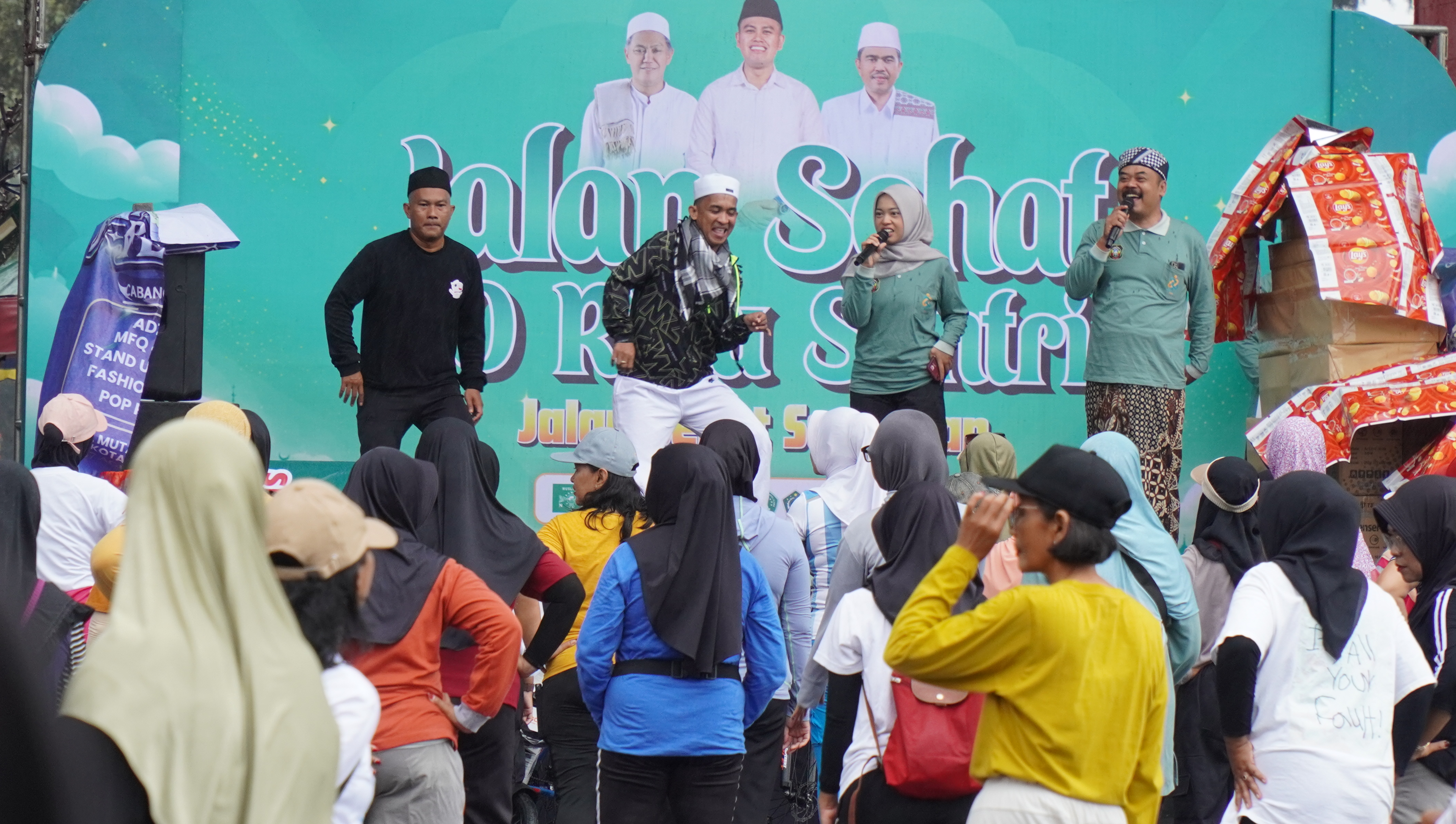CFD & Pemberangkatan Jalan Sehat Sarungan