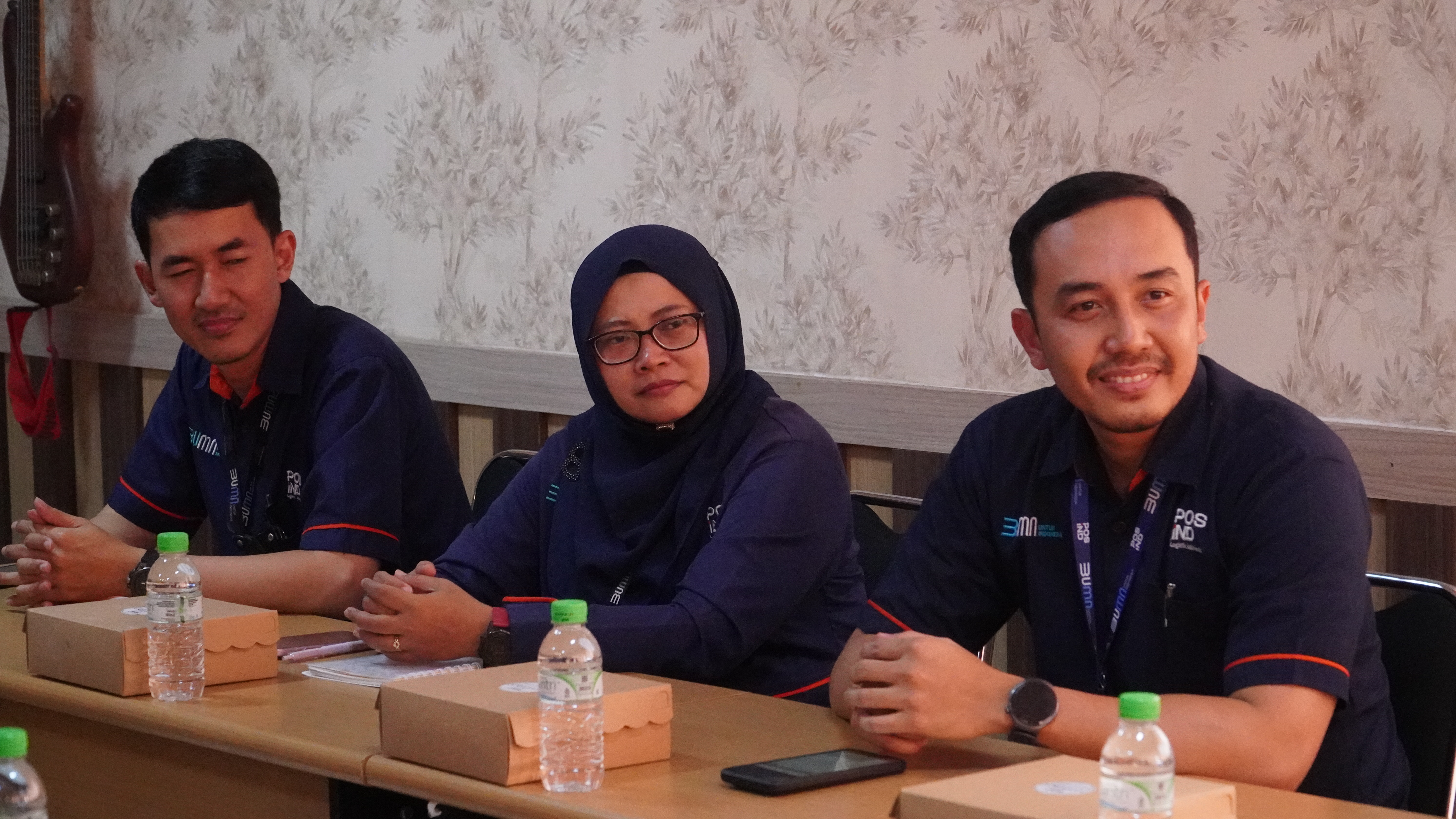 21 Mei 2025 - Audensi PT POS Indonesia KC Kota Blitar di Ruang Rapat Lt 2 BPKAD