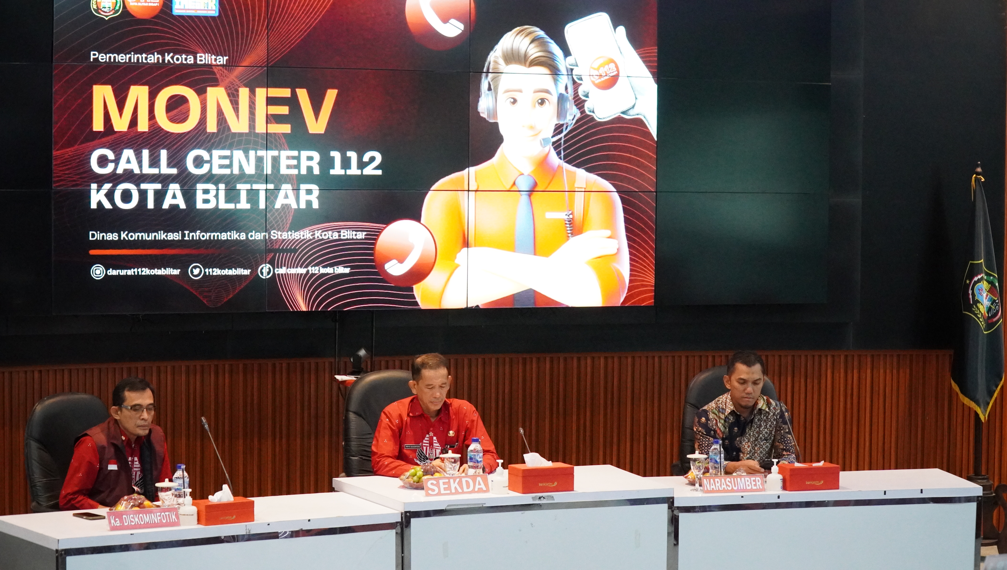 27 November 2025- Pembukaan MONEV LAYANAN CALL CENTER 112