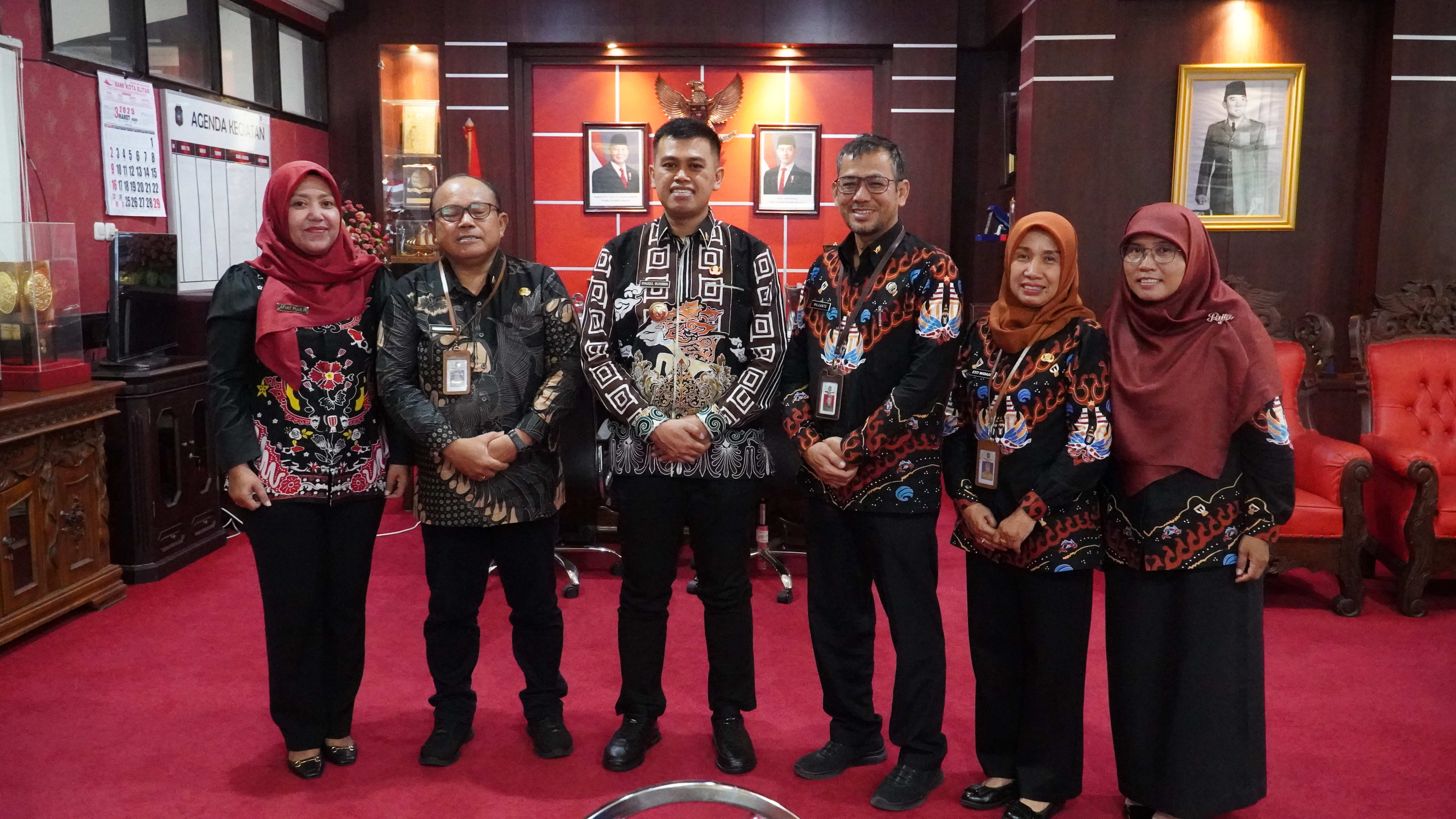 7 Maret 2025 - Presentasi Program &amp;amp; Kegiatan DISKOMINFOTIK di ruang kerja Walikota Blitar